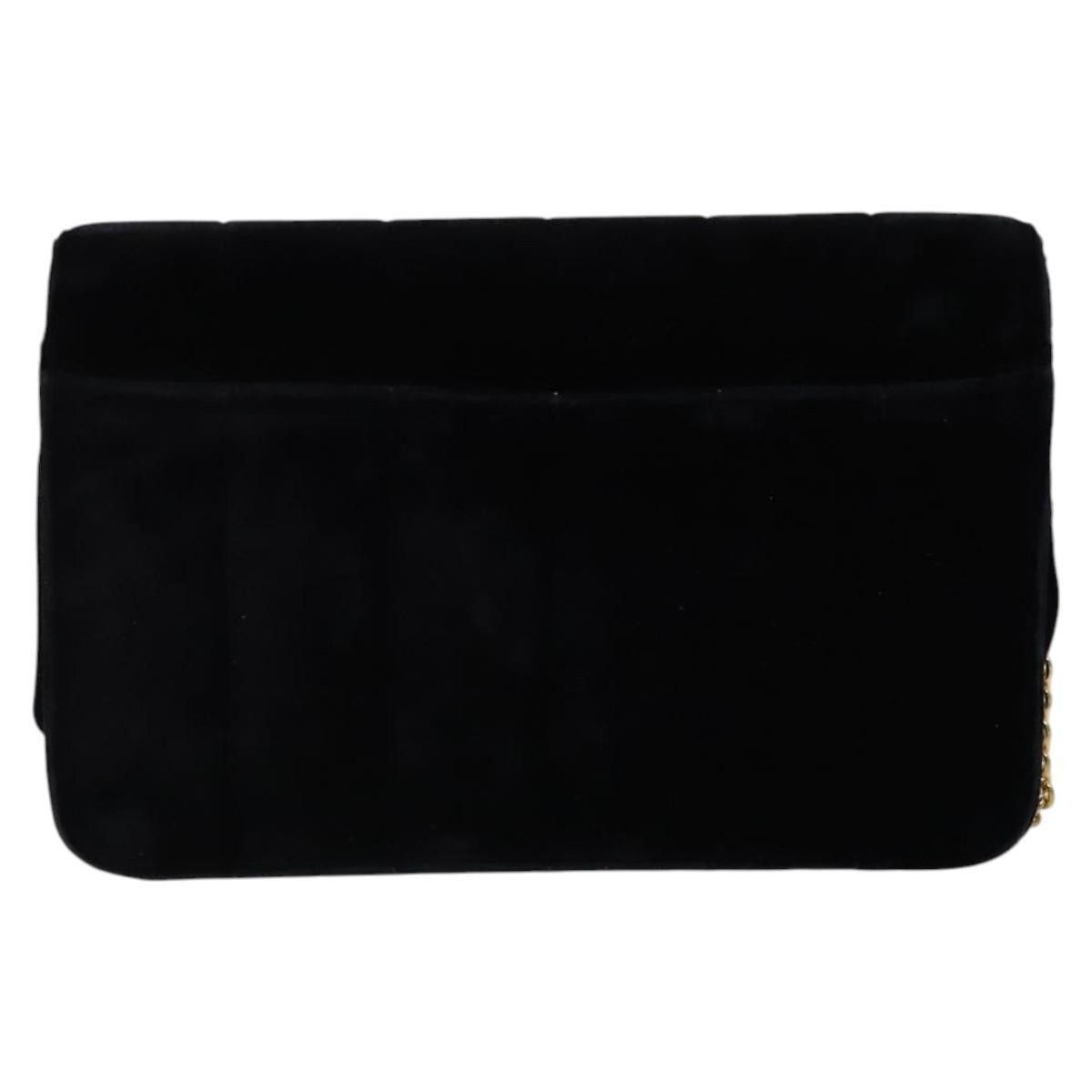 Chanel Chanel Wallet on Chain Quilted Velvet Size ONE SIZE - 3 Thumbnail