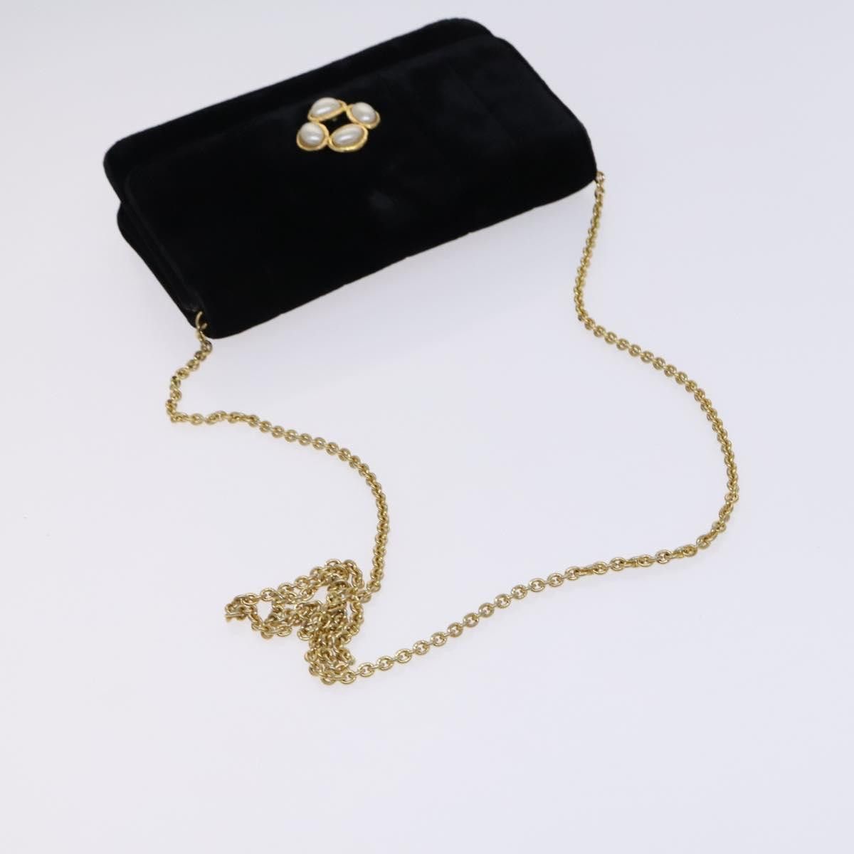 Chanel Chanel Wallet on Chain Quilted Velvet Size ONE SIZE - 7 Thumbnail