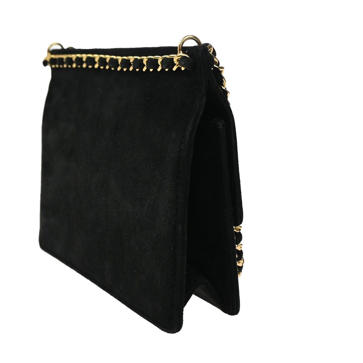Chanel Chanel Flap shoulder Bag velvet Size ONE SIZE - 4 Thumbnail