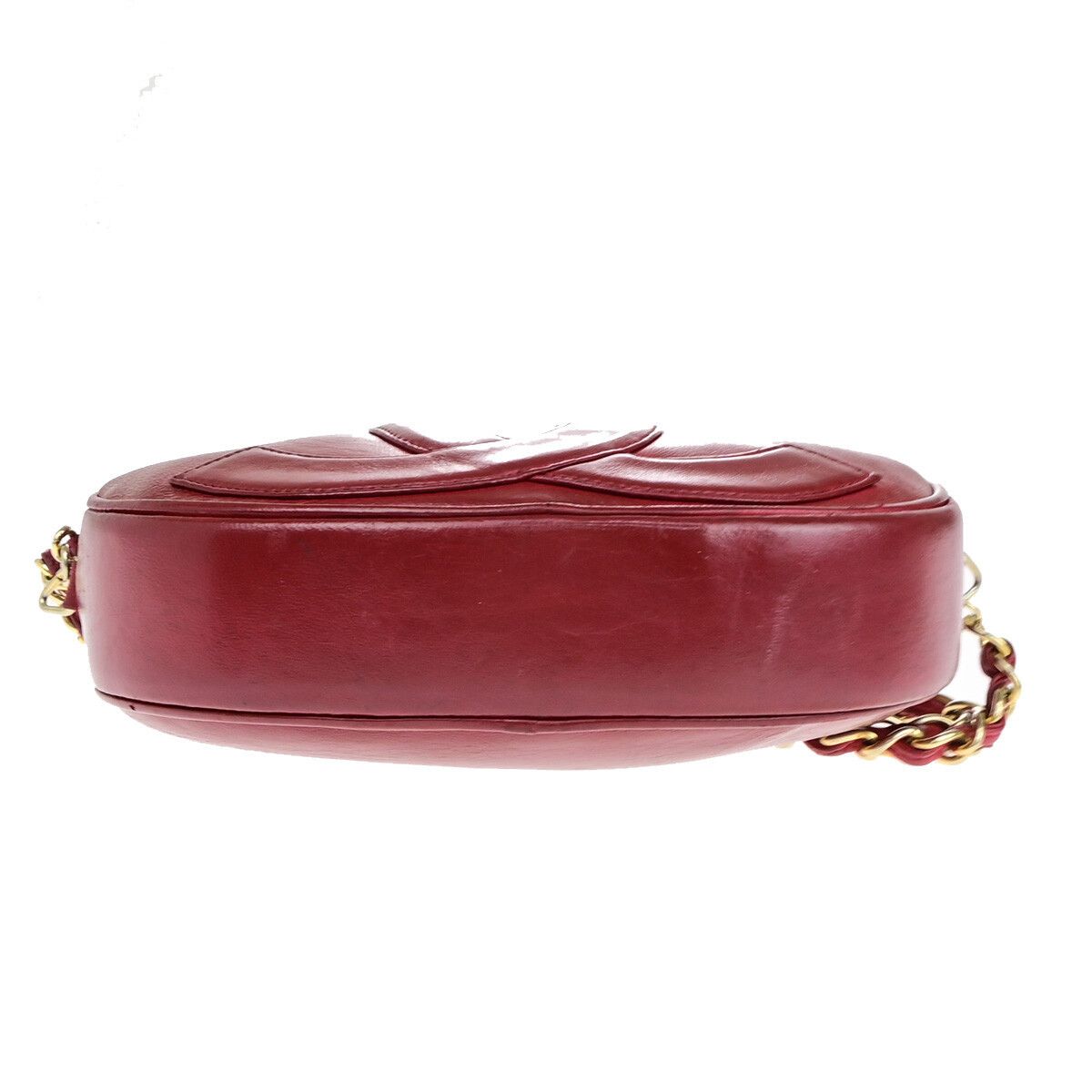 Chanel Chanel Vintage CC Oval Chain Bag Leather Size ONE SIZE - 12 Thumbnail