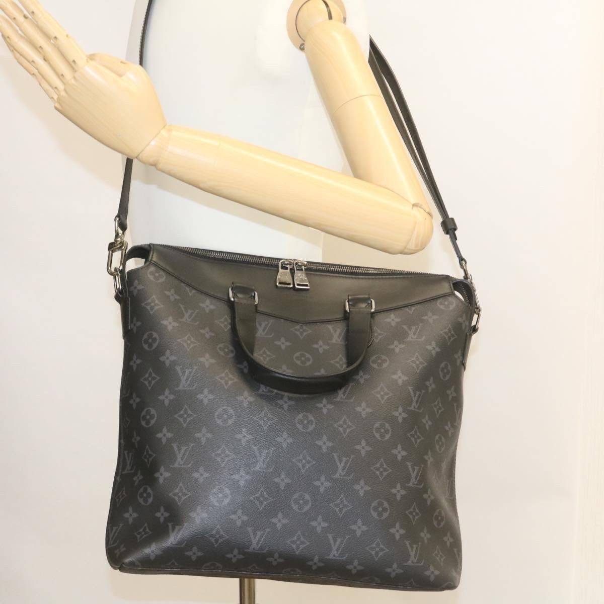 Louis Vuitton Louis Vuitton Explorer Tote Monogram Eclipse Canvas Size ONE SIZE - 17 Thumbnail