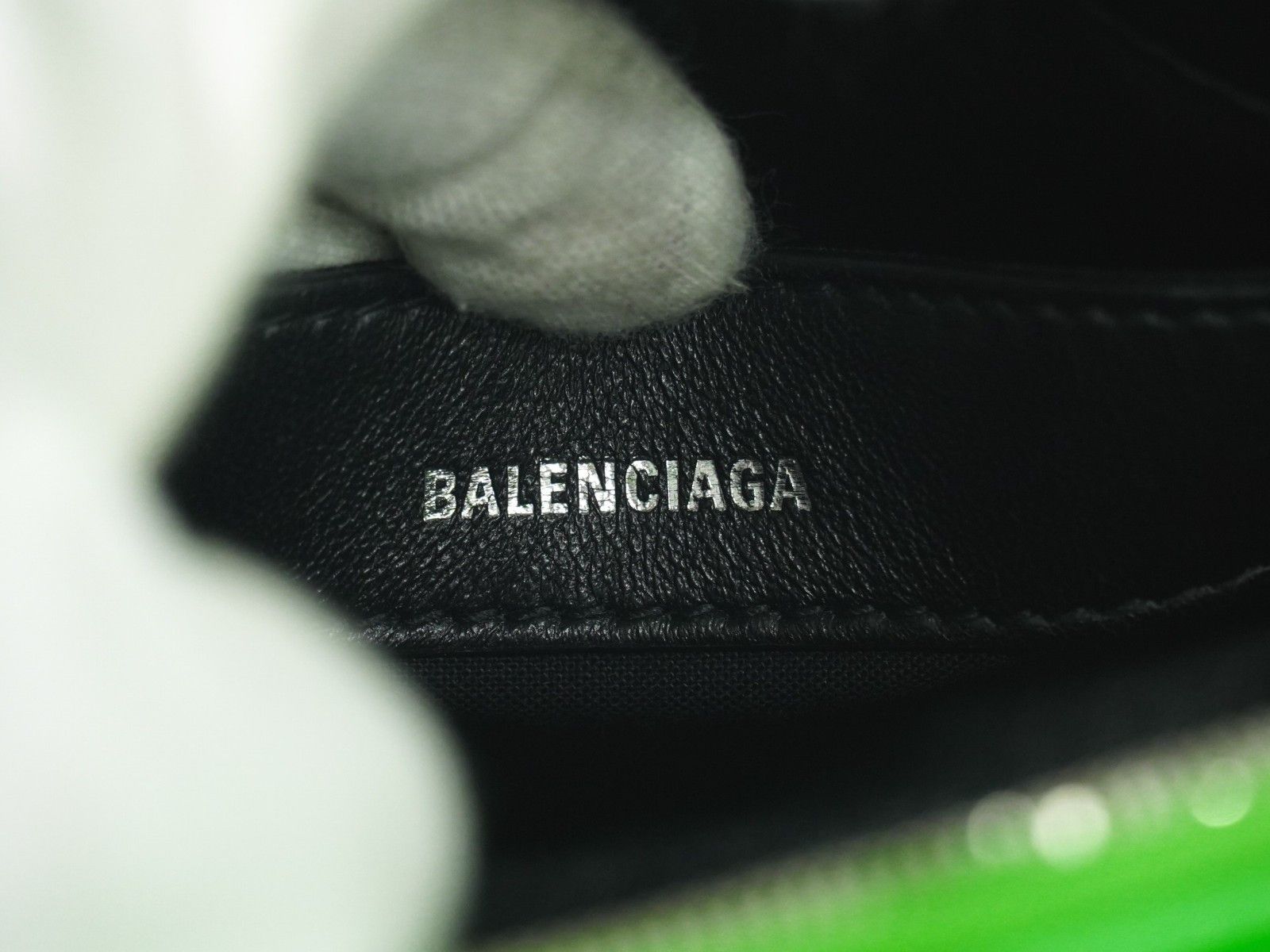Balenciaga Balenciaga Logo Ville Bag Crocodile Embossed Leather Size ONE SIZE - 5 Thumbnail