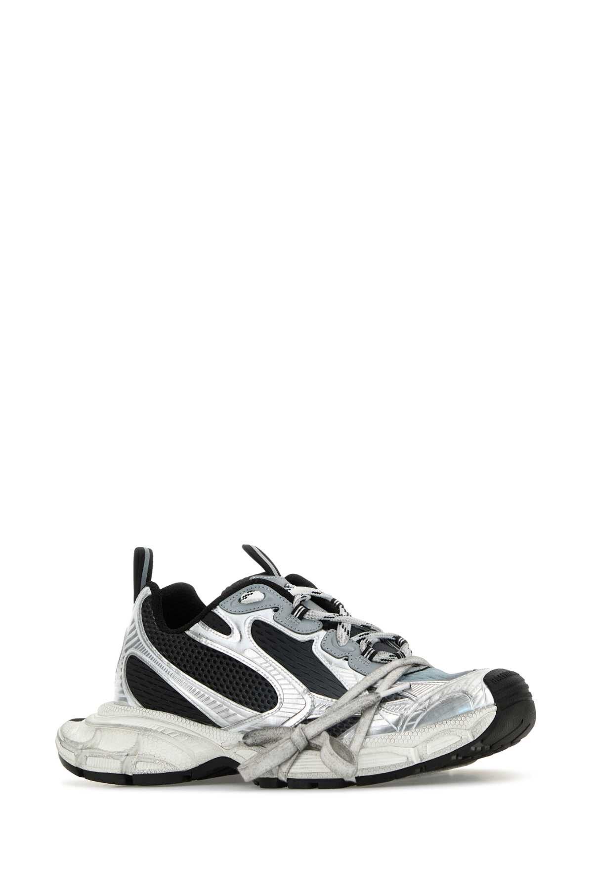 Balenciaga Multicolor Mesh And Rubber 3Xl Gradient Sneakers Size US 6 / EU 39 - 2 Thumbnail