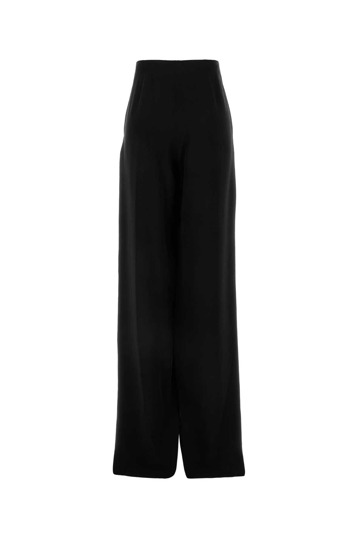 Saint Laurent Paris Black Silk Pant Size 28" / US 6 / IT 42 - 2 Thumbnail