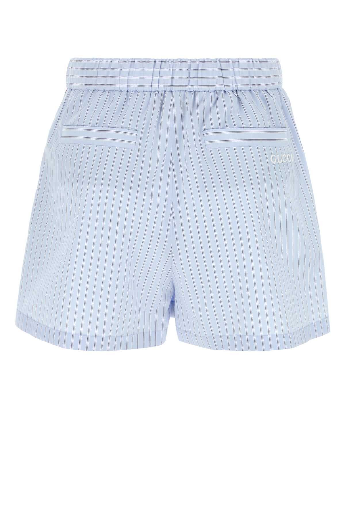 Gucci Embroidered Poplin Shorts Size 28" / US 6 / IT 42 - 2 Thumbnail