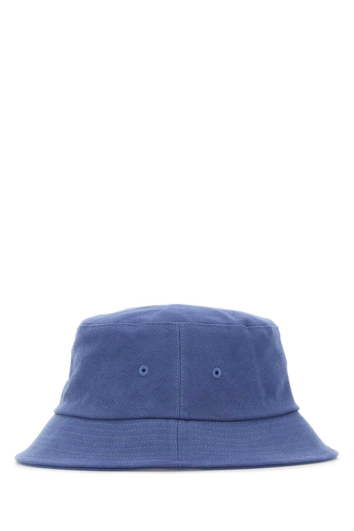 Tekla Air Force Blue Cotton Bucket Hat Size ONE SIZE - 2 Thumbnail