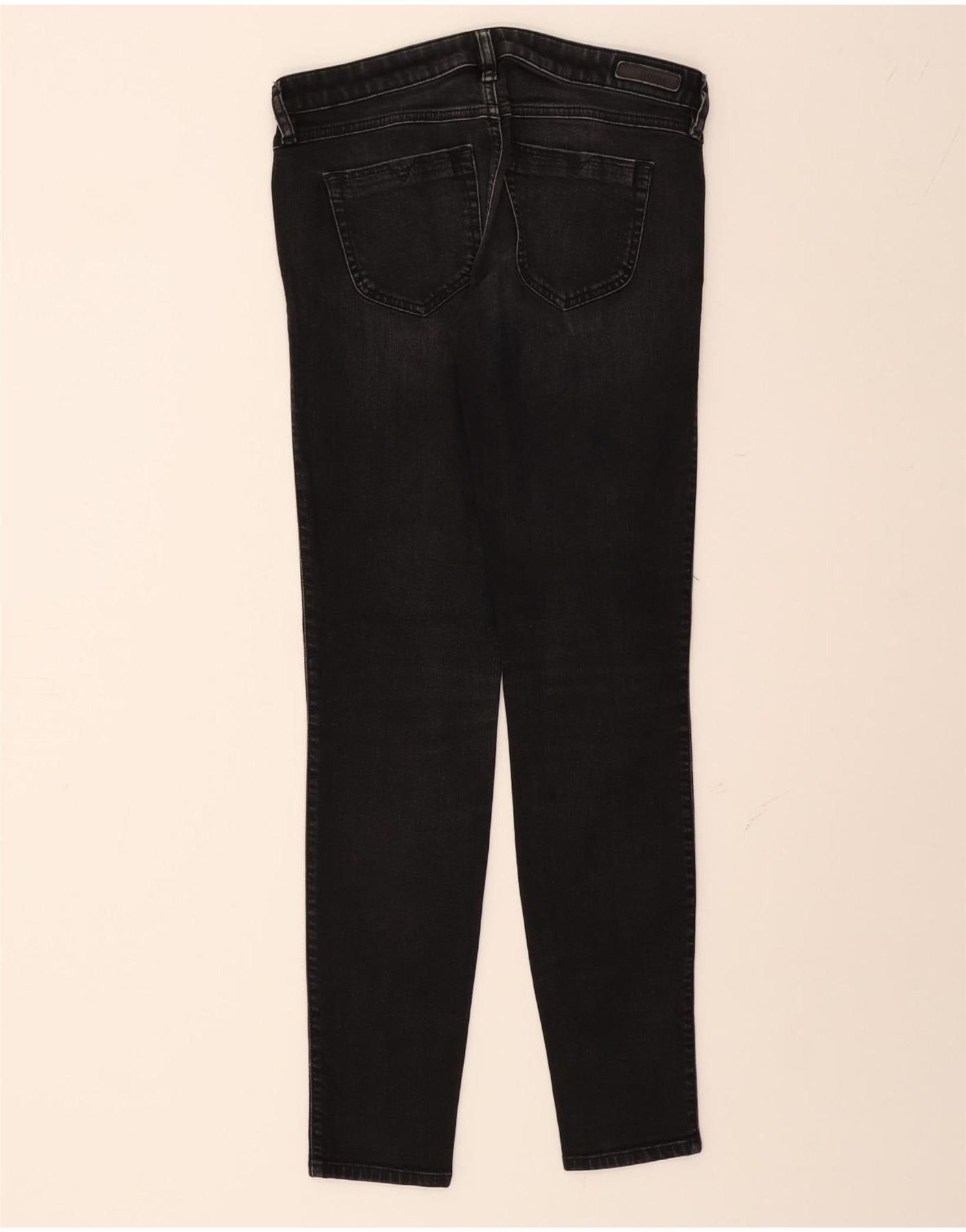 Diesel Womens Skinny Jeans W27 L30 Black Cotton Size 42" / US 20 - 2 Thumbnail