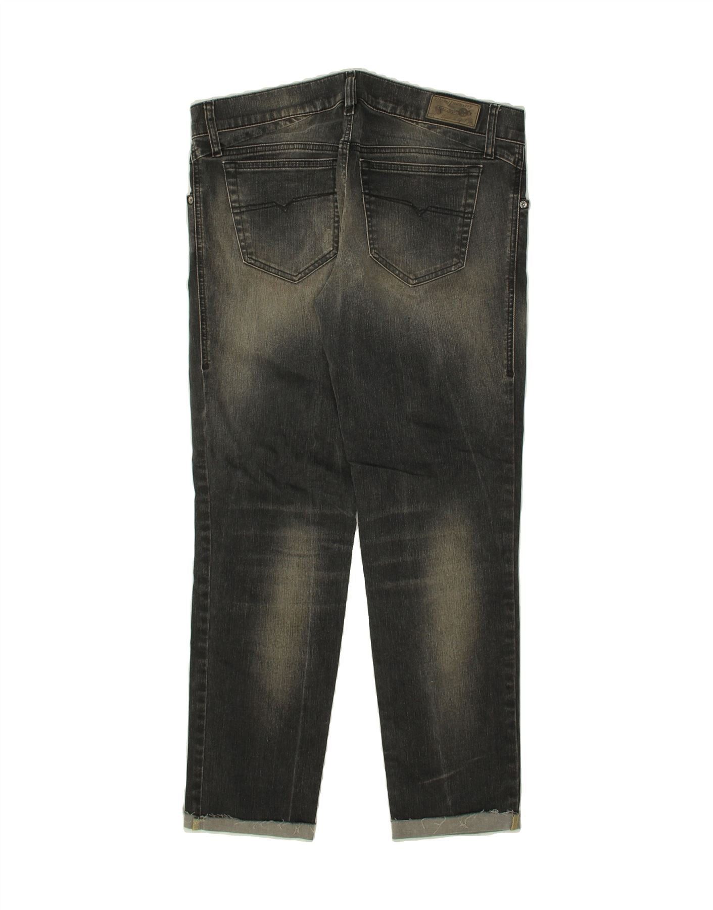 Diesel Womens Getlegg Slim Jeans W31 L28 Grey Cotton Size 42" / US 20 - 2 Thumbnail