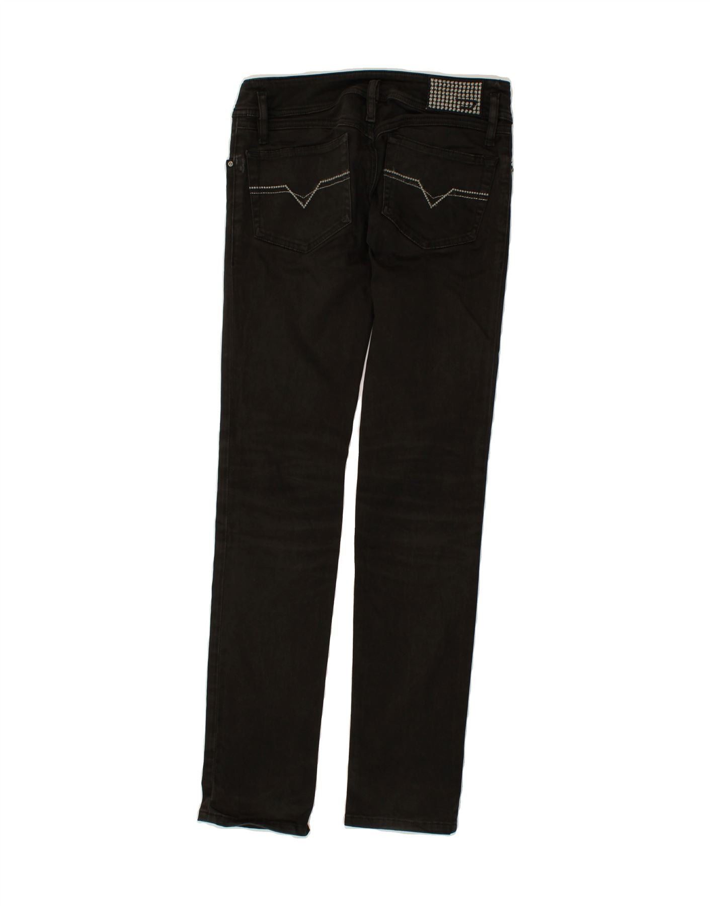 Diesel Womens Skinny Jeans W25 L31 Black Cotton Size 42" / US 20 - 4 Thumbnail