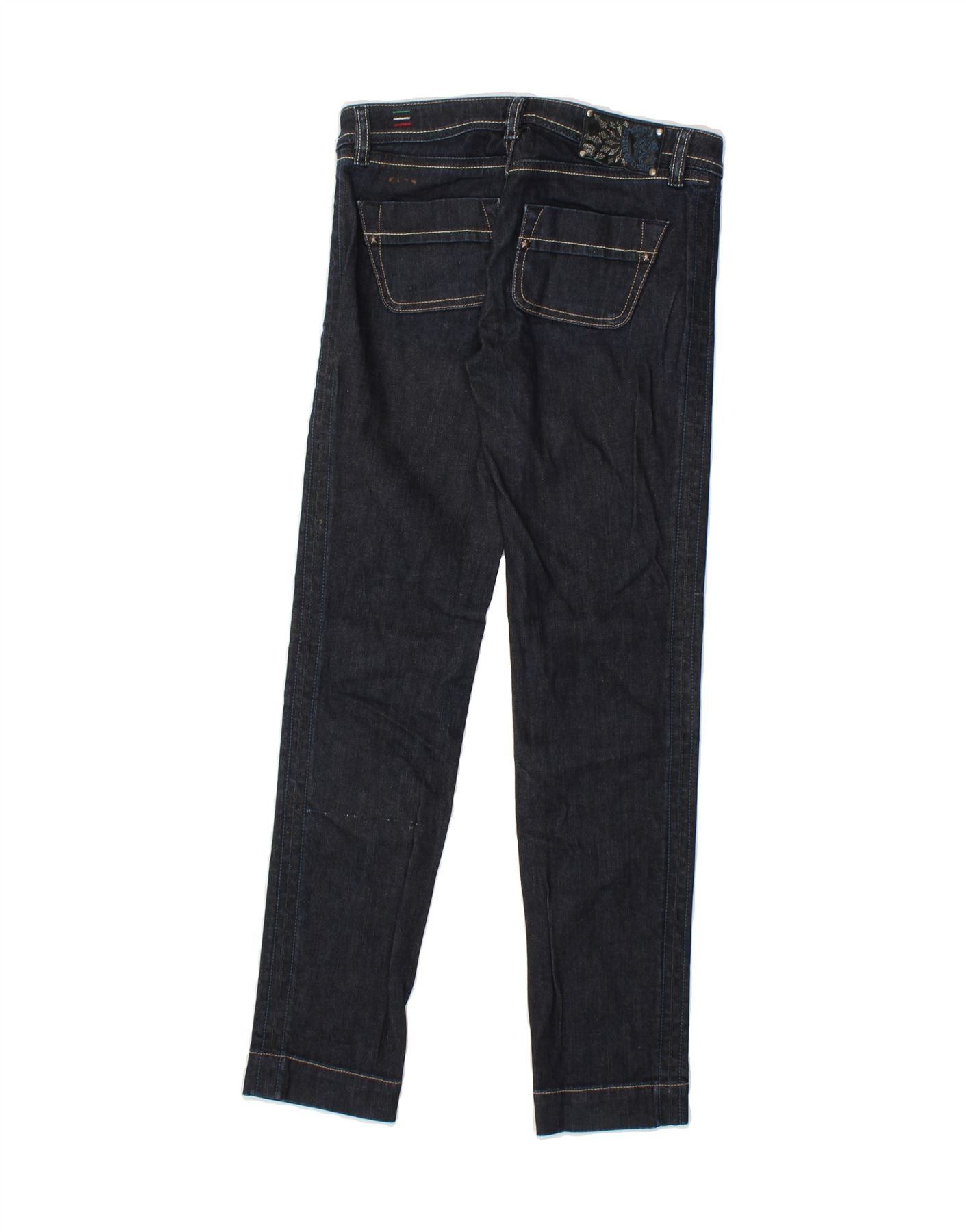 Diesel Womens Kinkey Slim Jeans W25 L29 Navy Blue Cotton Size 42" / US 20 - 2 Thumbnail