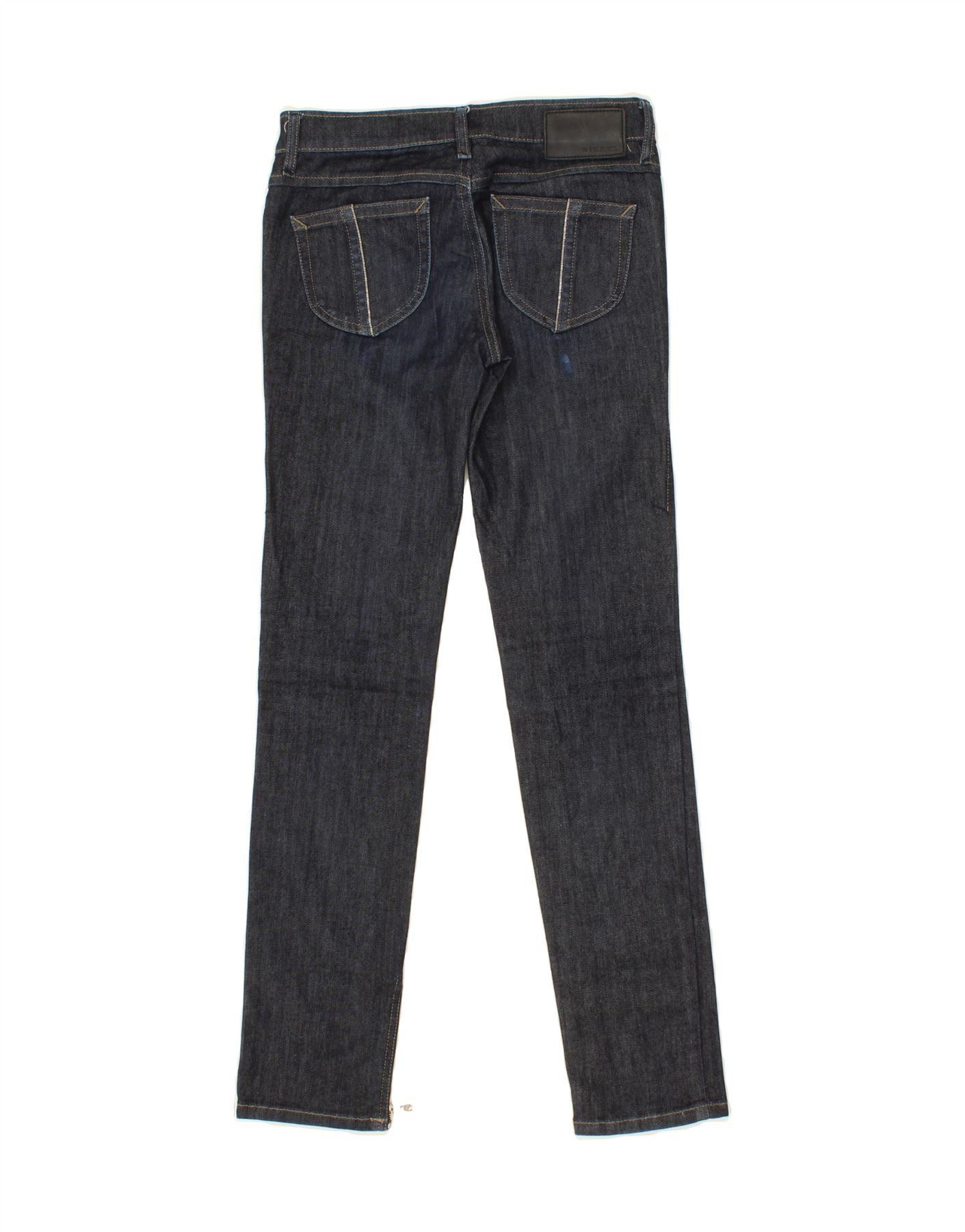 Diesel Womens Zivy Skinny Jeans W26 L29 Navy Blue Cotton Size 42" / US 20 - 2 Thumbnail
