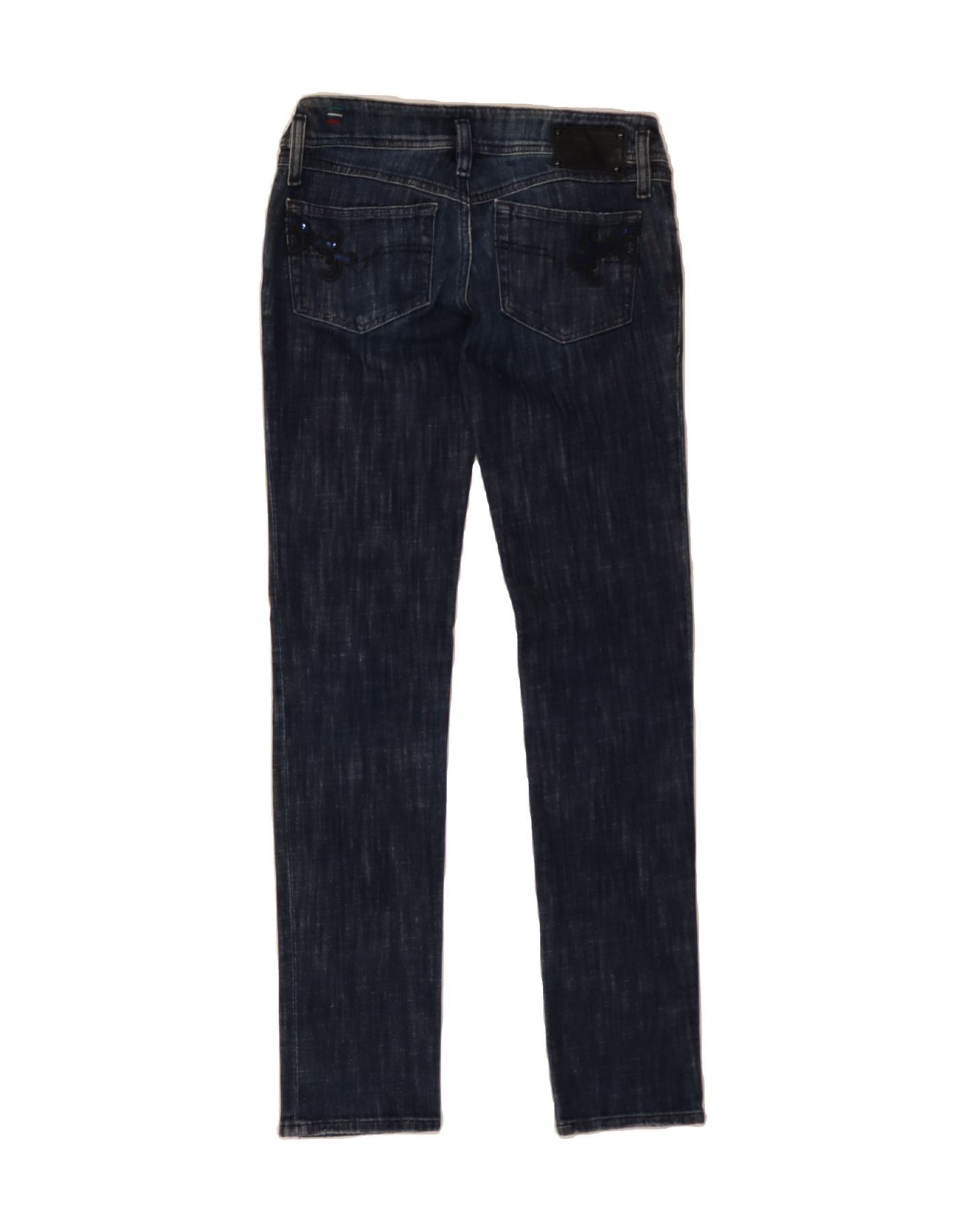 Diesel Womens Matic Slim Jeans W28 L32 Blue Size 42" / US 20 - 2 Thumbnail