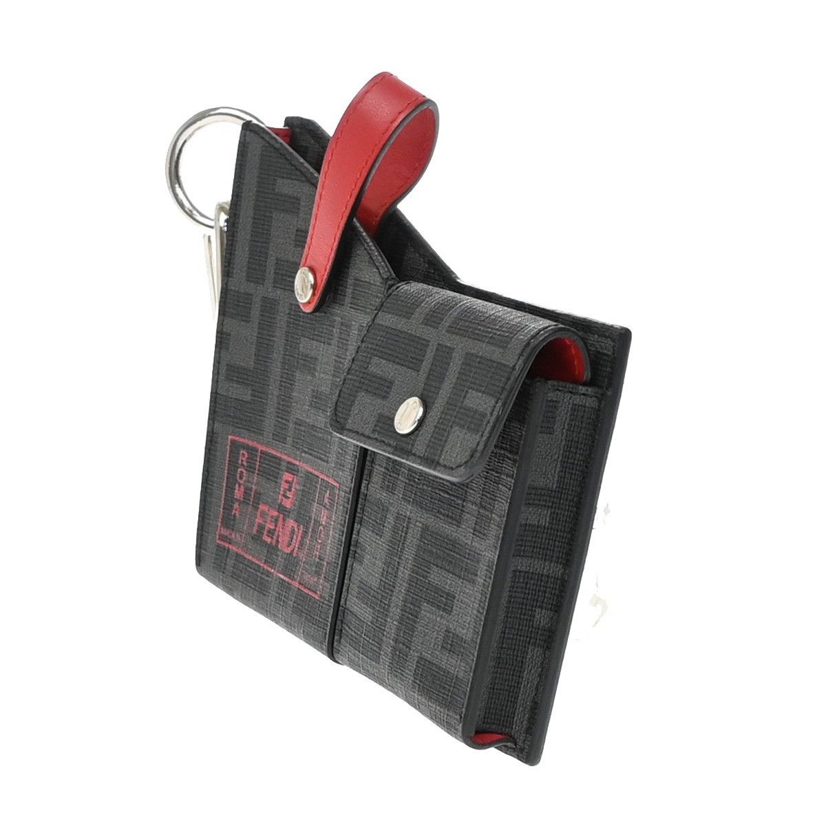Fendi Fendi Charm Key Holder Zucca canvas Size ONE SIZE - 3 Thumbnail
