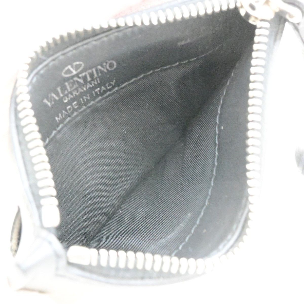 Valentino Valentino Garavani VLTN Zip Card Holder Leather Size ONE SIZE - 5 Thumbnail