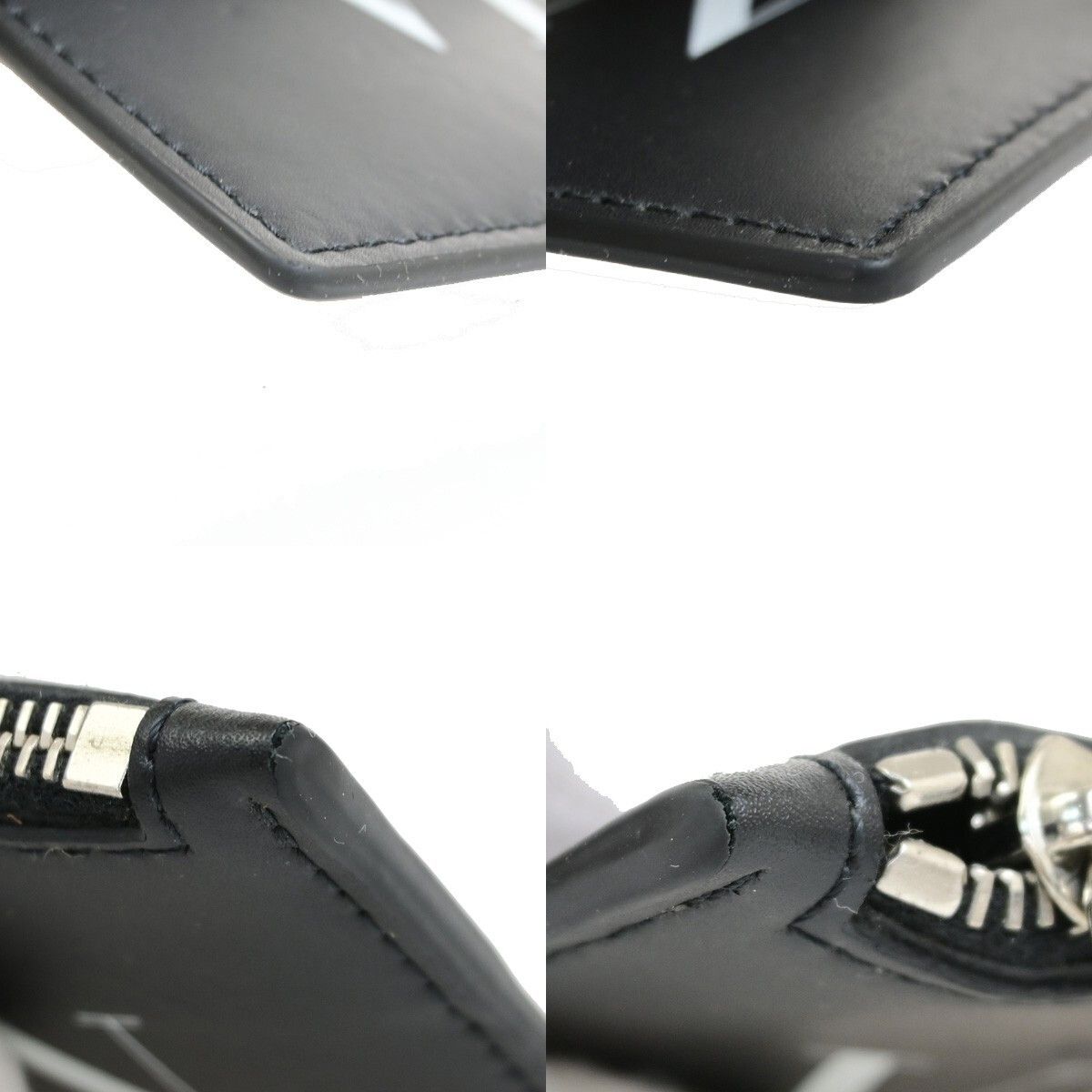 Valentino Valentino Garavani VLTN Zip Card Holder Leather Size ONE SIZE - 8 Thumbnail