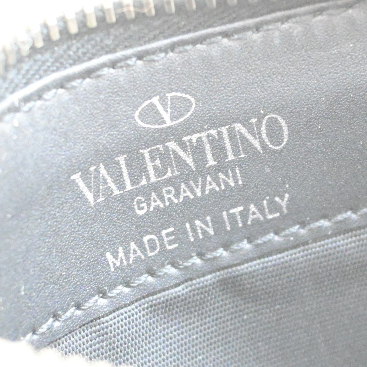 Valentino Valentino Garavani VLTN Zip Card Holder Leather Size ONE SIZE - 6 Thumbnail