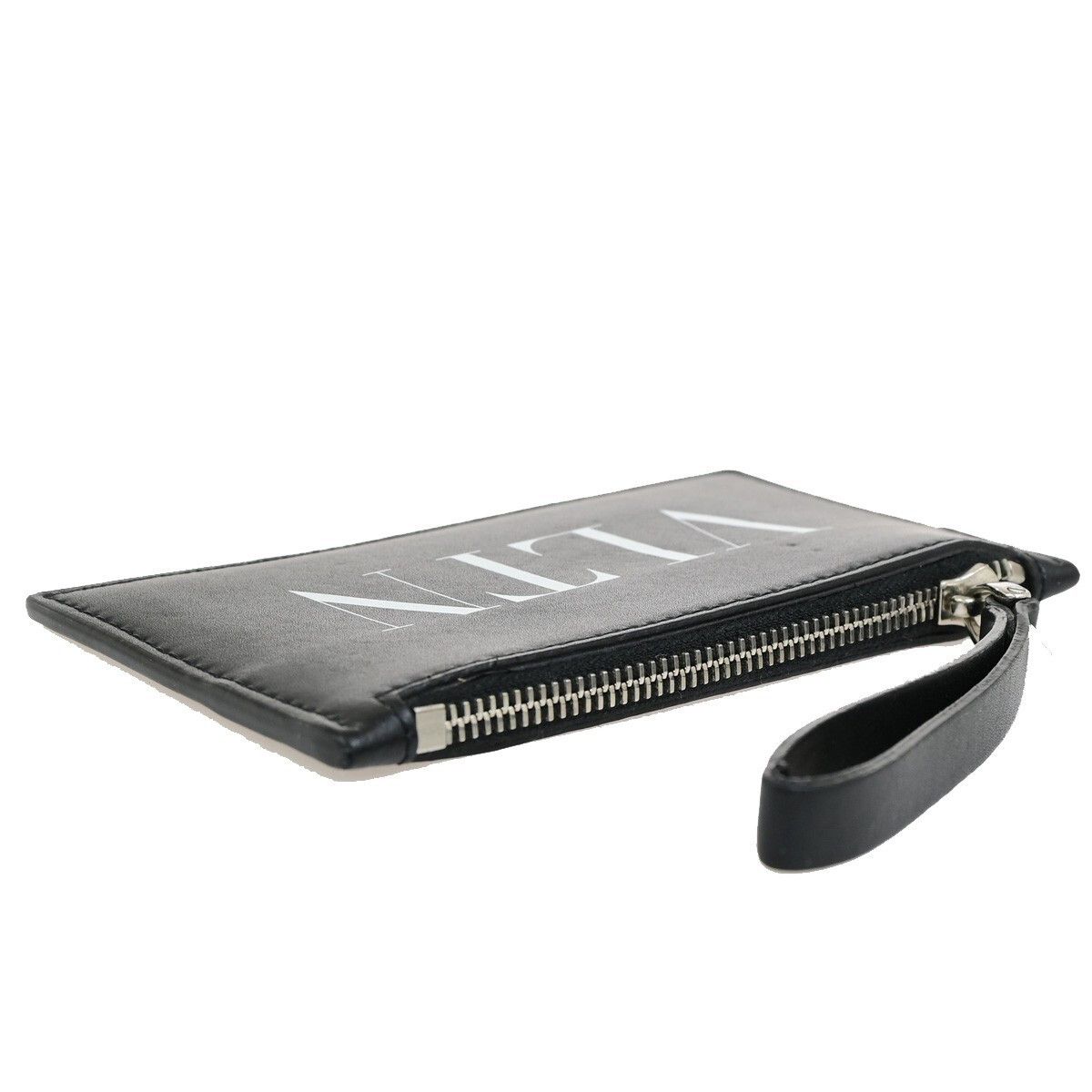Valentino Valentino Garavani VLTN Zip Card Holder Leather Size ONE SIZE - 7 Thumbnail