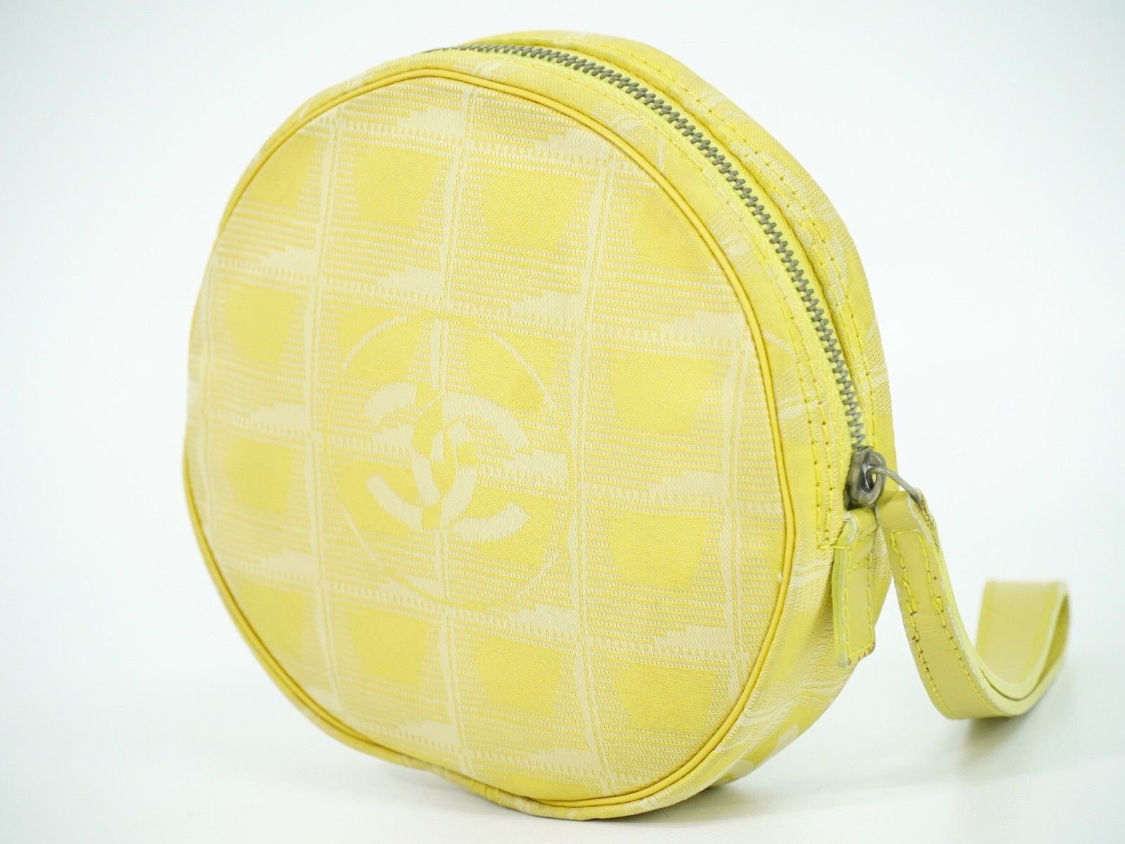Chanel Chanel Travel Line Round Wristlet Nylon Size ONE SIZE - 2 Thumbnail