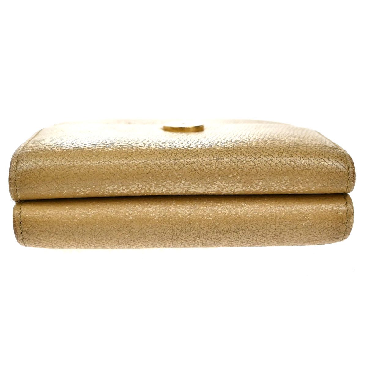 Chanel Chanel CC Trifold Flap Wallet Leather Size ONE SIZE - 10 Thumbnail