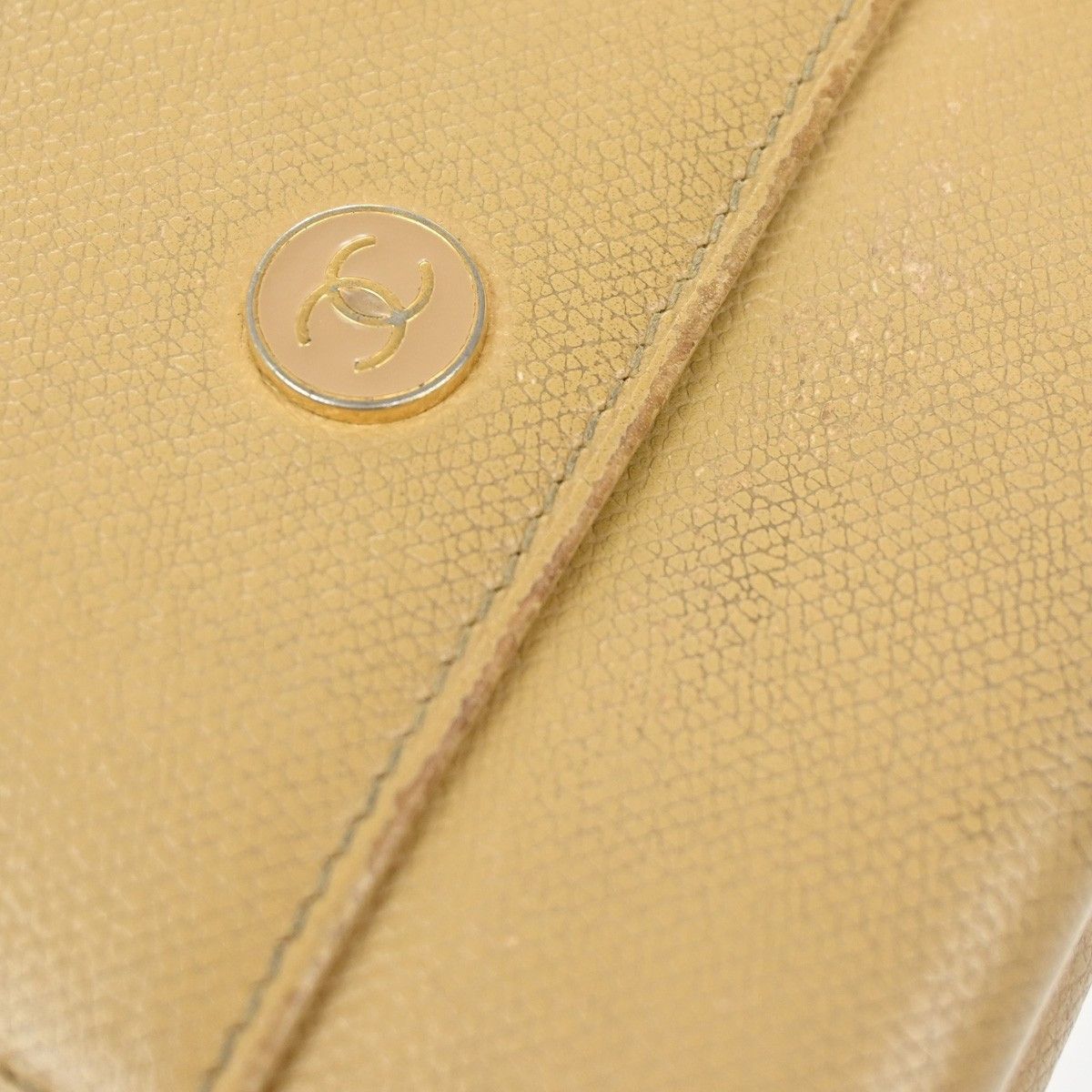 Chanel Chanel CC Trifold Flap Wallet Leather Size ONE SIZE - 12 Thumbnail