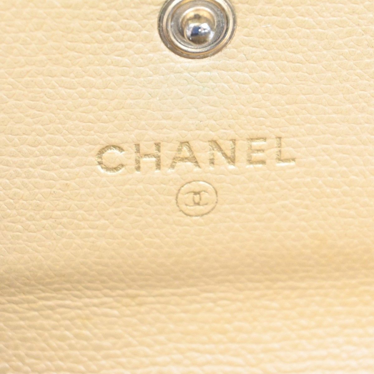 Chanel Chanel CC Trifold Flap Wallet Leather Size ONE SIZE - 6 Thumbnail