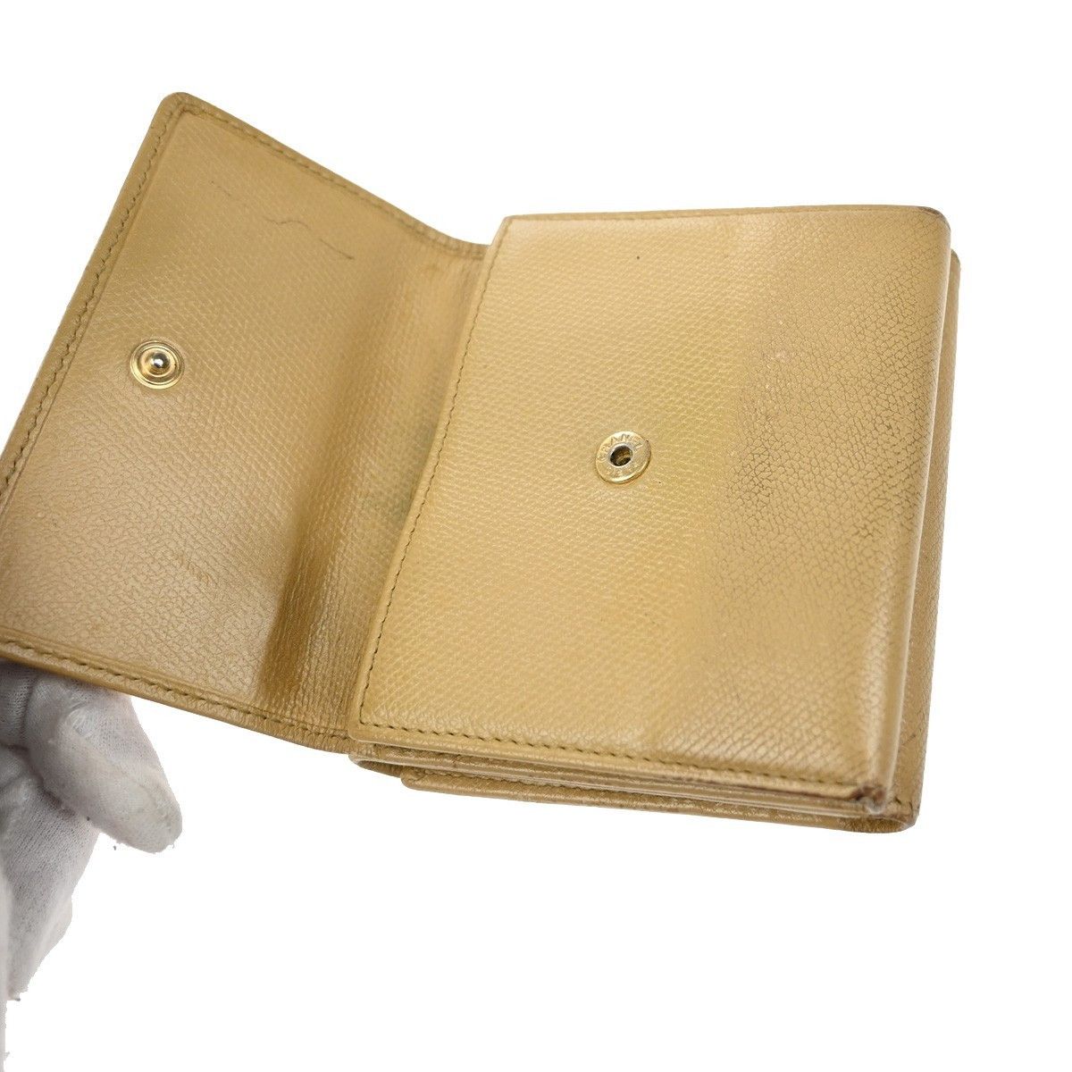 Chanel Chanel CC Trifold Flap Wallet Leather Size ONE SIZE - 14 Thumbnail