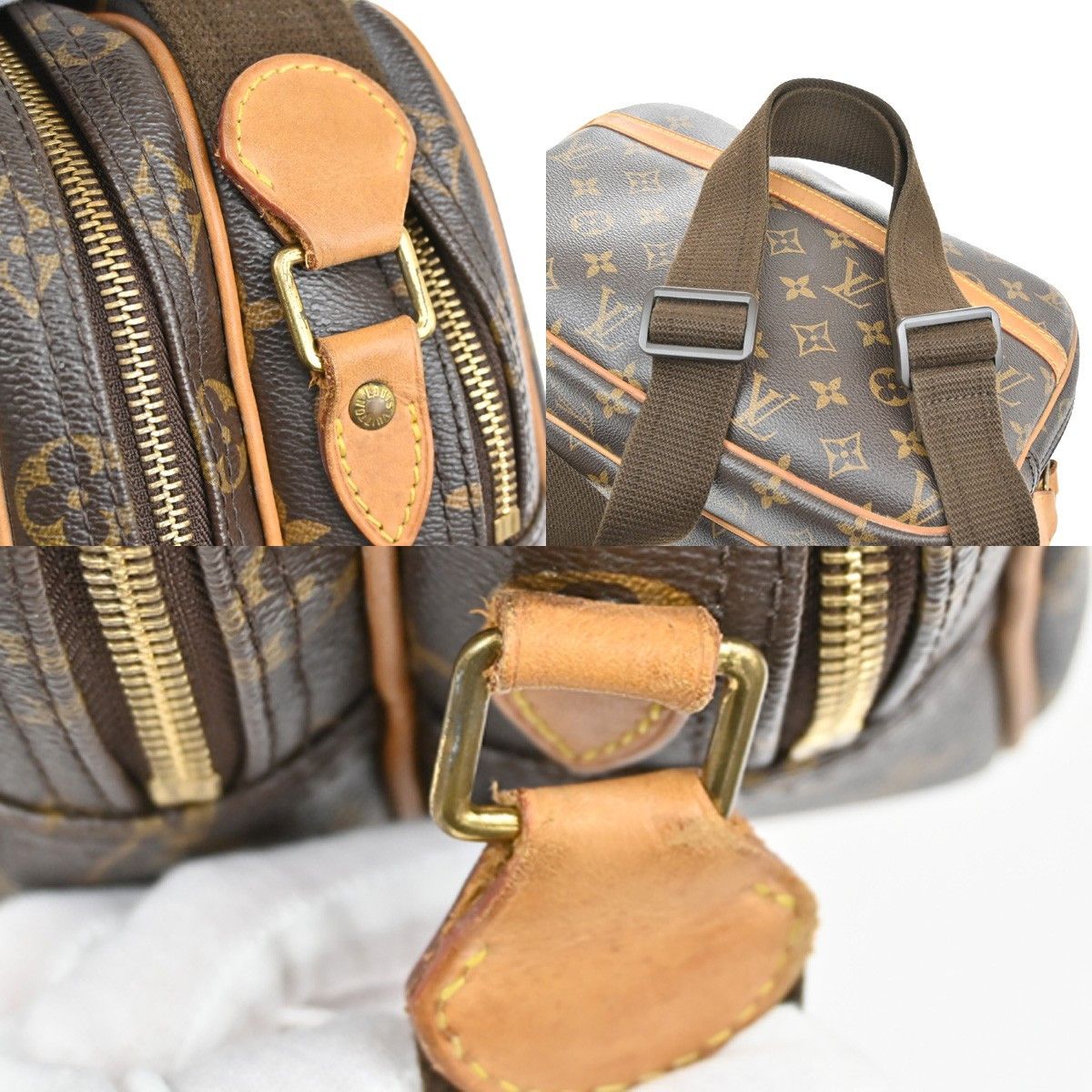Louis Vuitton Louis Vuitton Reporter Bag Monogram Canvas Size ONE SIZE - 8 Thumbnail