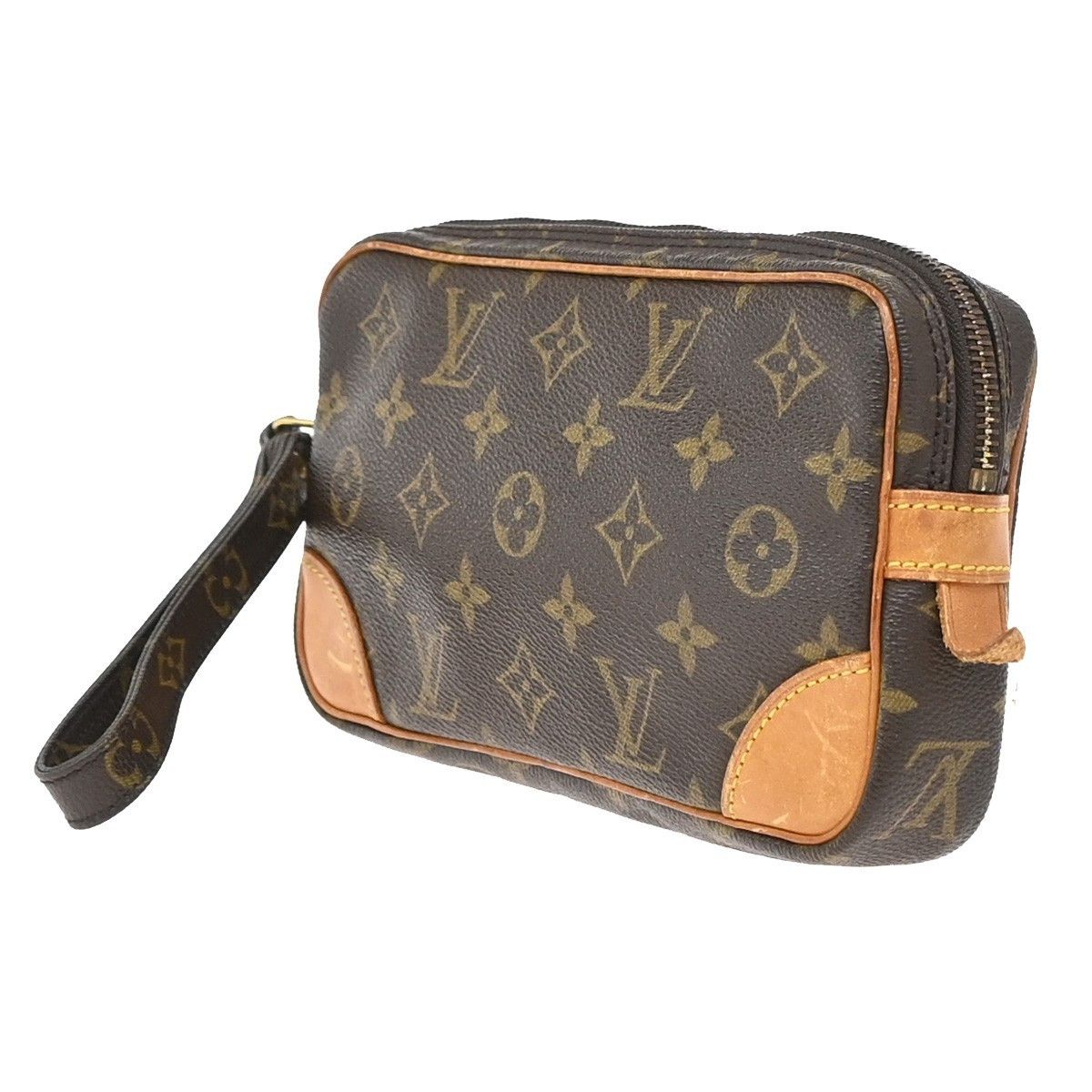 Louis Vuitton Louis Vuitton Marly Dragonne Clutch Monogram Canvas Size ONE SIZE - 3 Thumbnail