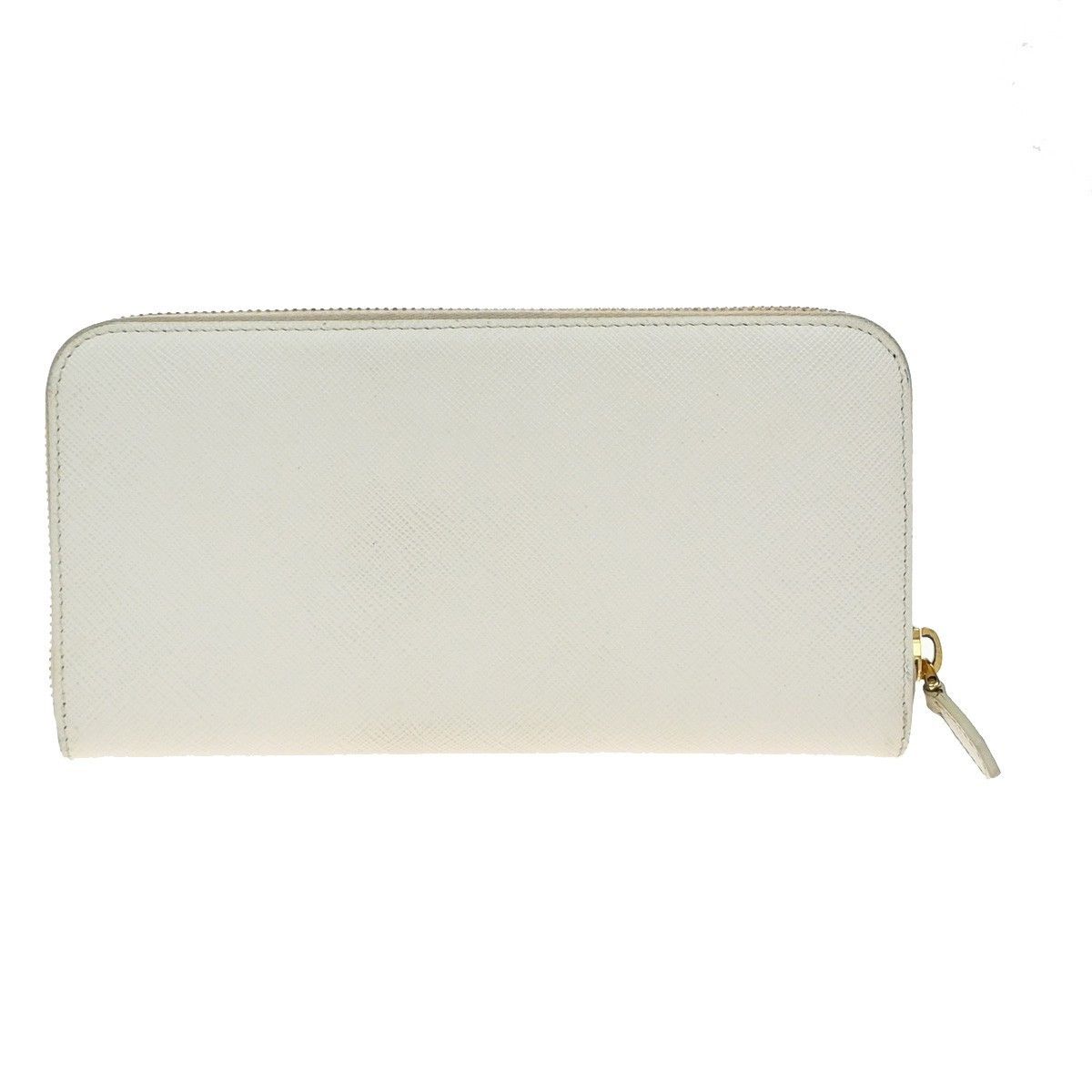 Prada Prada Zip Around Tab Wallet Saffiano Leather Size ONE SIZE - 2 Thumbnail