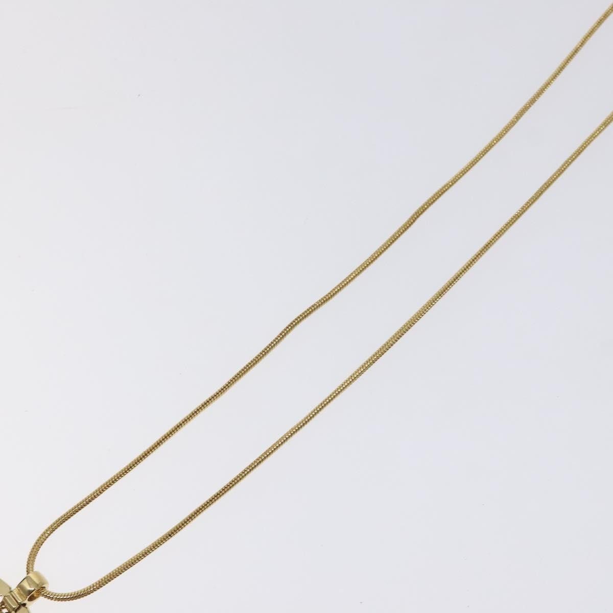 Dior Christian Dior Round Logo Pendant Necklace Metal Size ONE SIZE - 10 Thumbnail