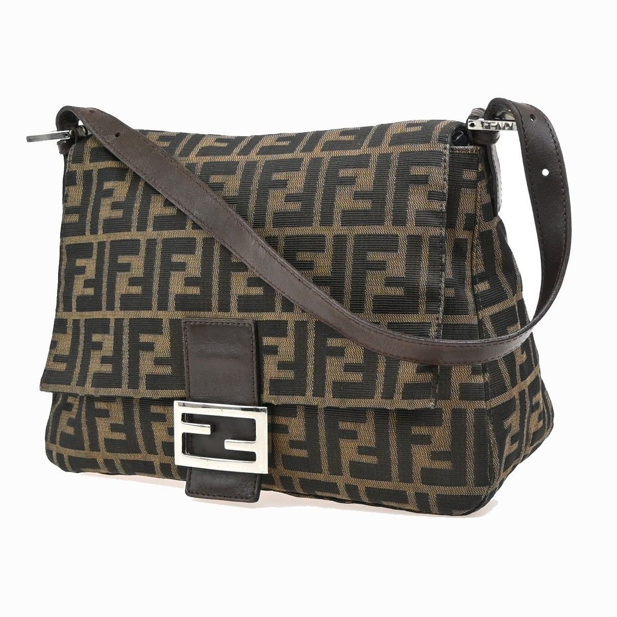 Fendi Fendi Mamma Baguette Zucca canvas Size ONE SIZE - 17 Thumbnail