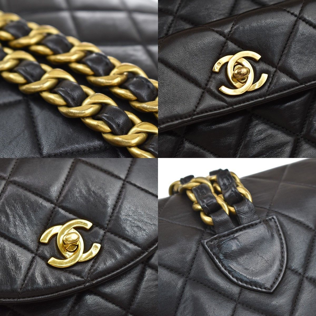 Chanel Chanel Vintage CC Pocket Backpack Quilted Lambskin Size ONE SIZE - 11 Thumbnail