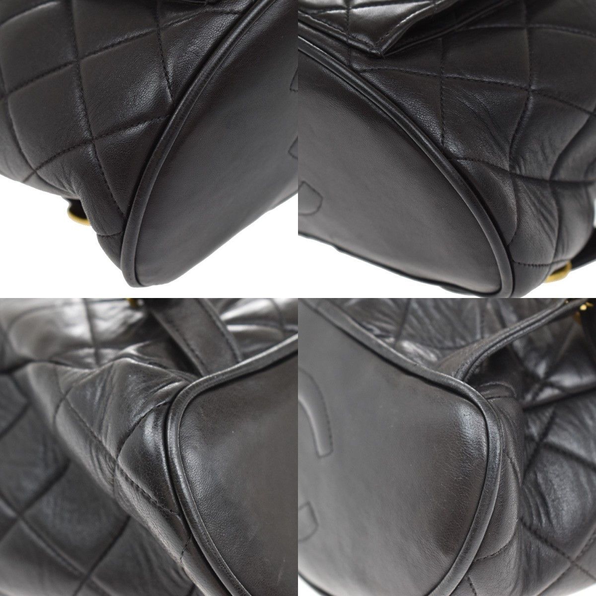 Chanel Chanel Vintage CC Pocket Backpack Quilted Lambskin Size ONE SIZE - 9 Thumbnail