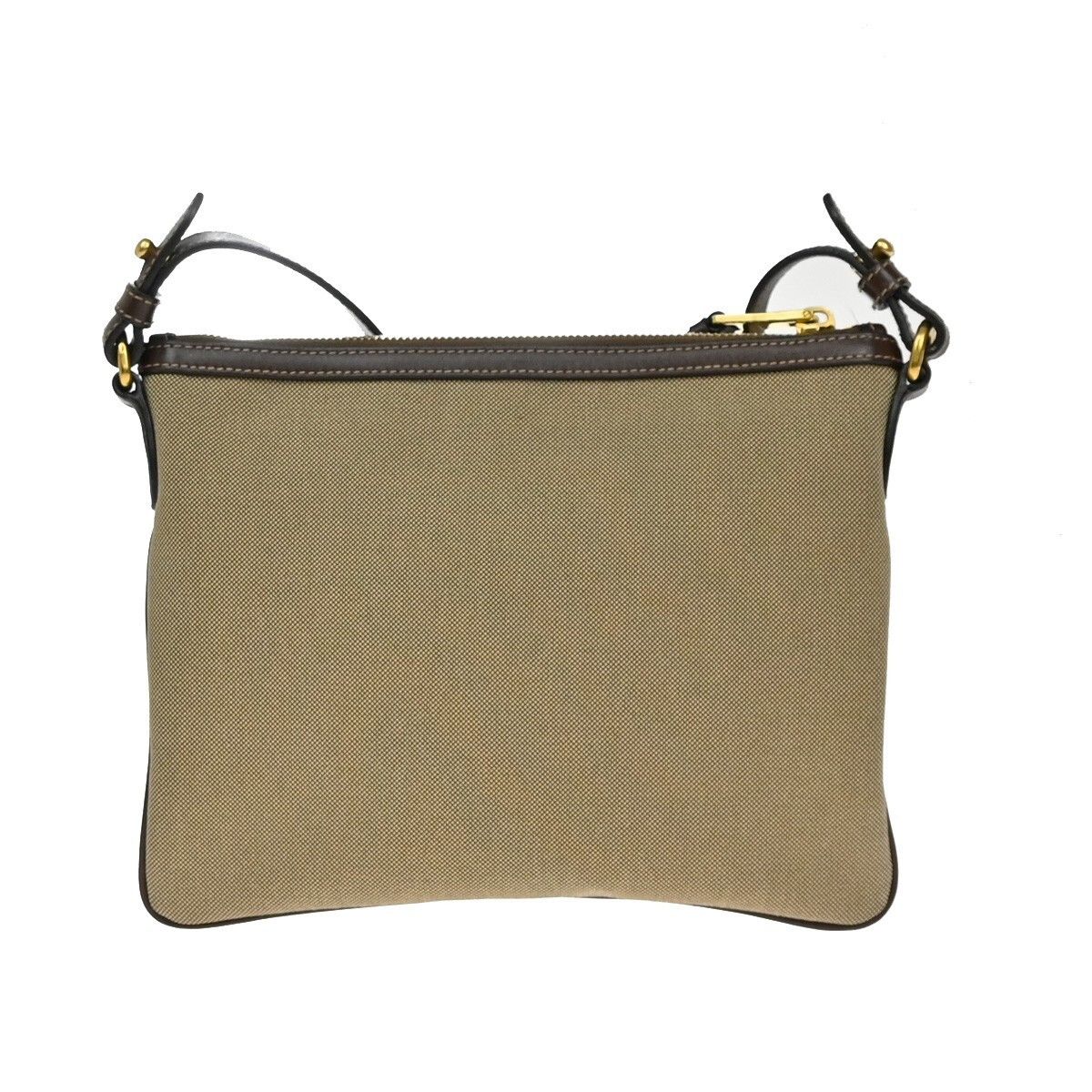 Prada Prada Logo Double Zip Crossbody Bag Canvas Size ONE SIZE - 2 Thumbnail