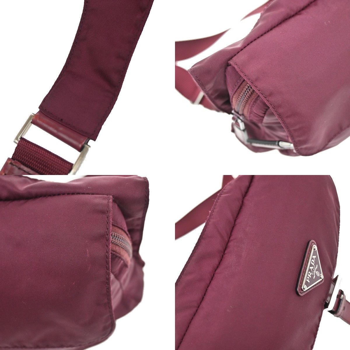 Prada Prada Buckle Messenger Bag Tessuto Size ONE SIZE - 12 Thumbnail