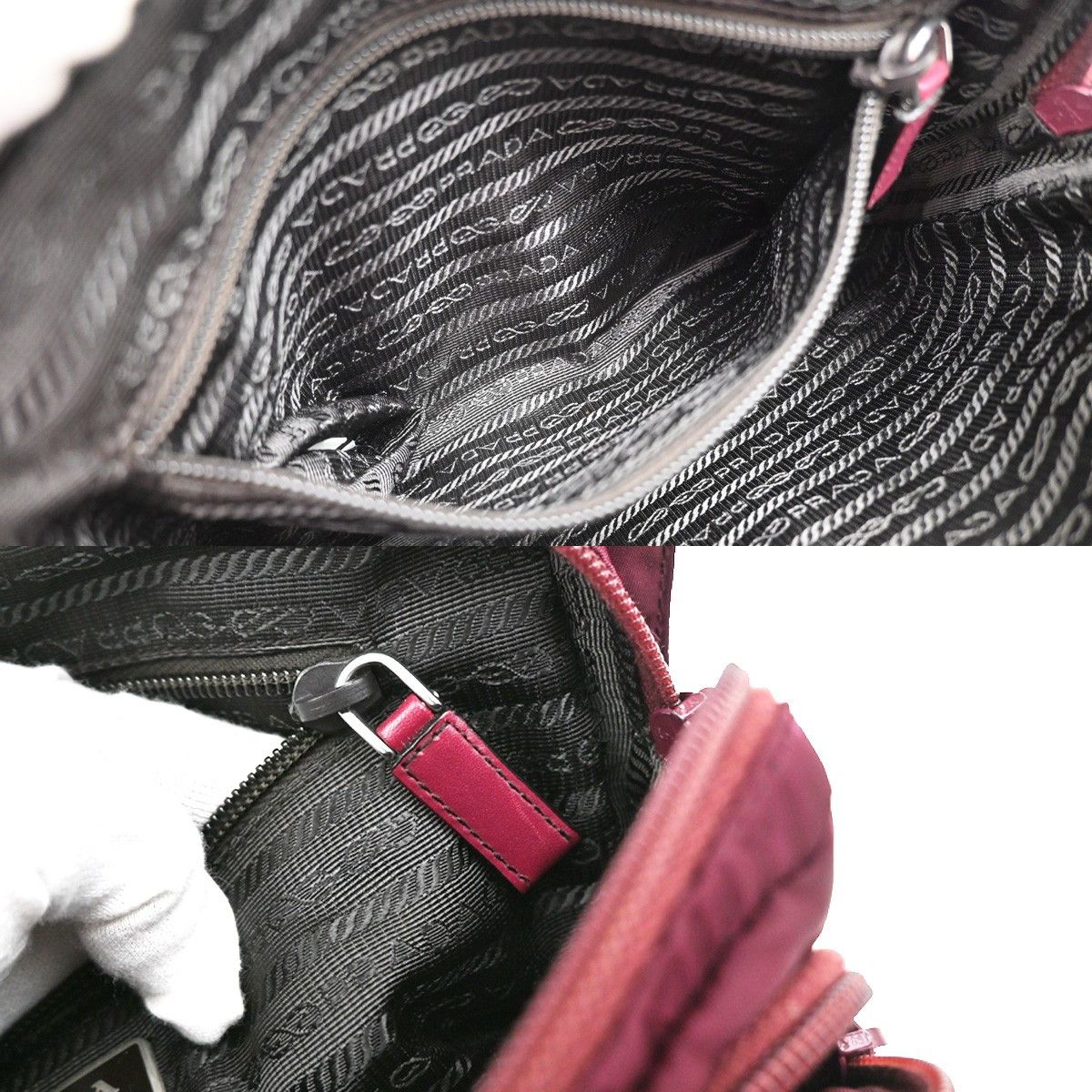 Prada Prada Buckle Messenger Bag Tessuto Size ONE SIZE - 16 Thumbnail