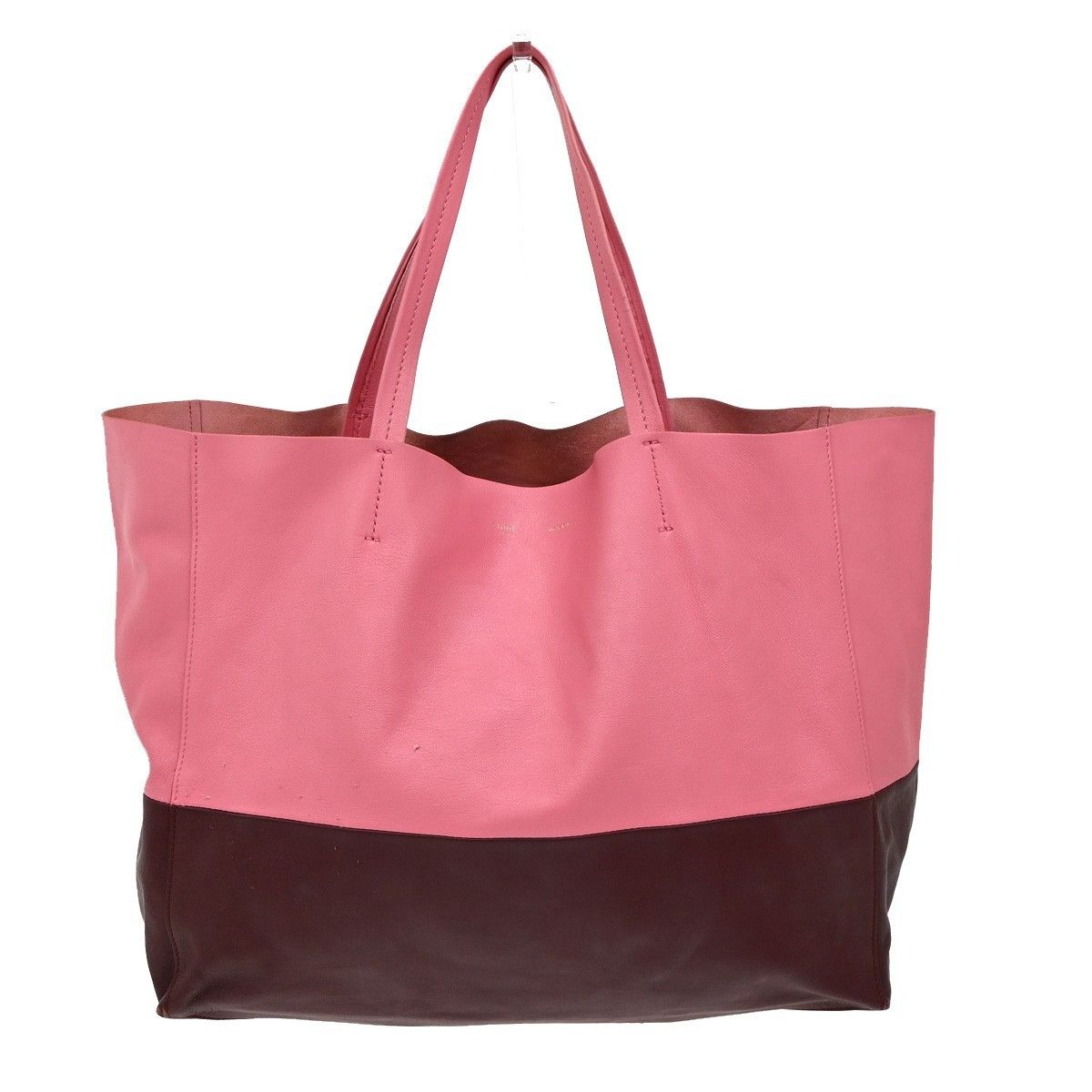 Celine Celine Horizontal Bi-Cabas Tote Leather Size ONE SIZE - 2 Thumbnail