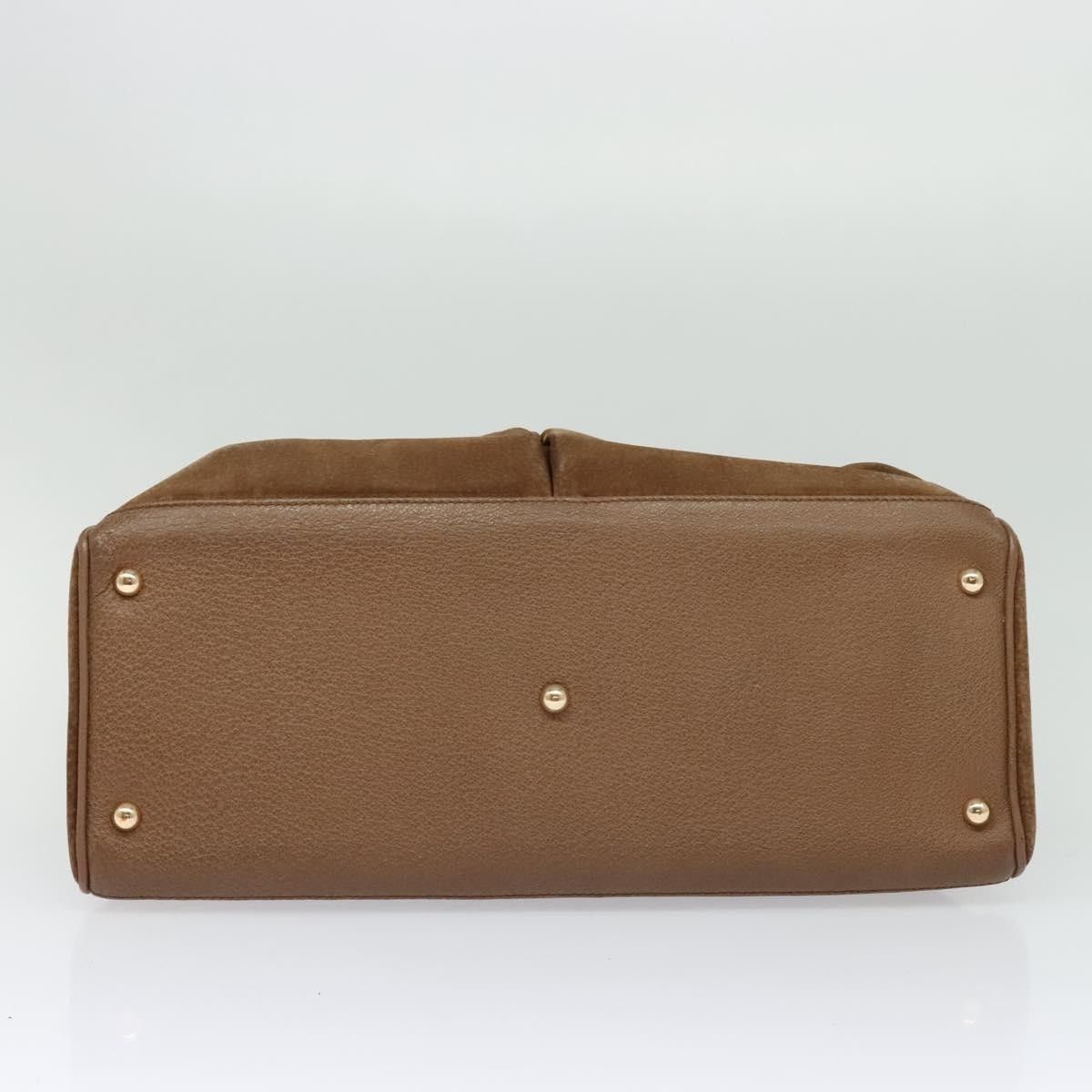 Gucci Gucci Bamboo Handle Tote Suede Size ONE SIZE - 9 Thumbnail