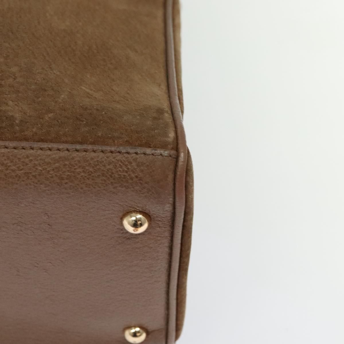 Gucci Gucci Bamboo Handle Tote Suede Size ONE SIZE - 13 Thumbnail