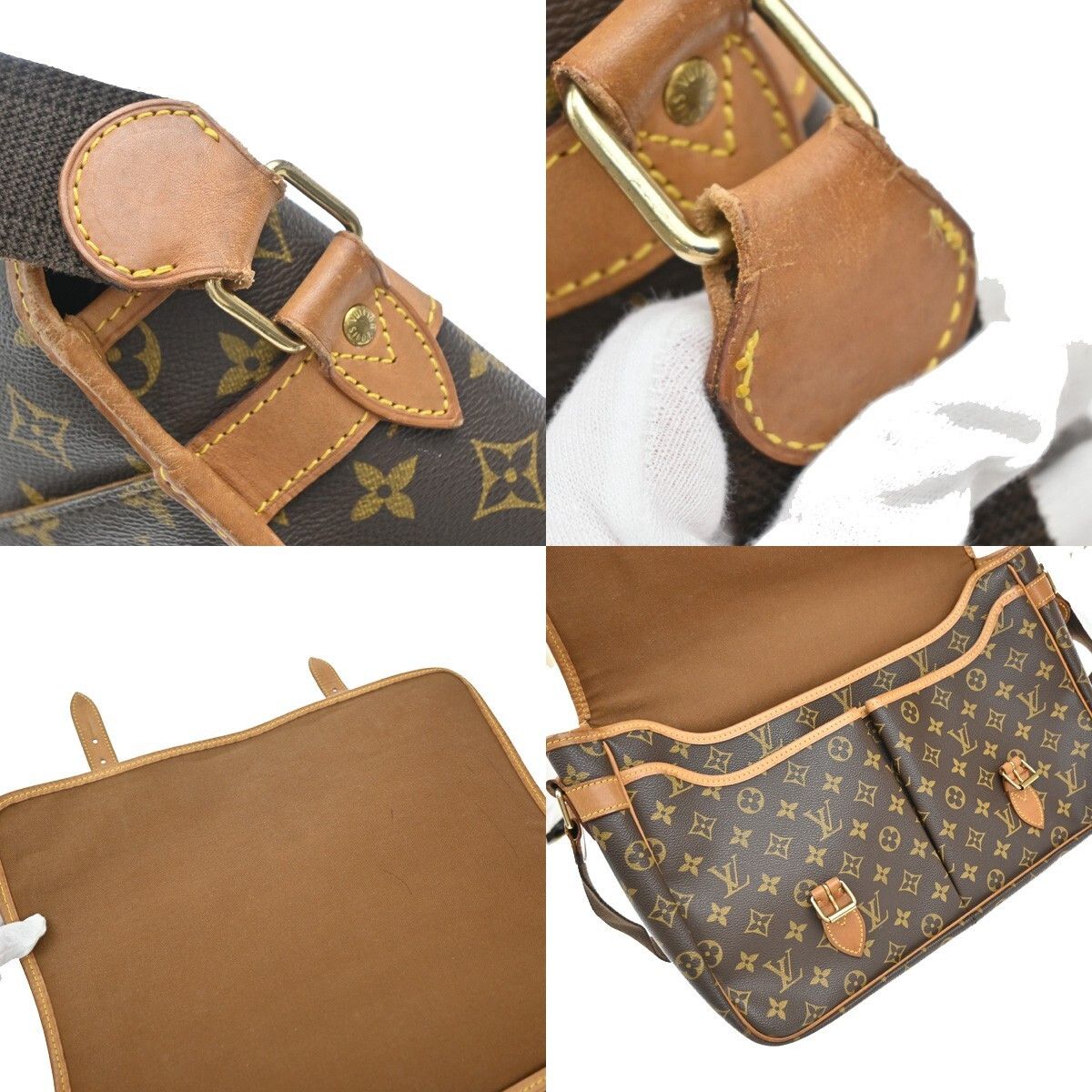 Louis Vuitton Louis Vuitton Sac Gibeciere Messenger Bag Monogram Canvas Size ONE SIZE - 12 Thumbnail