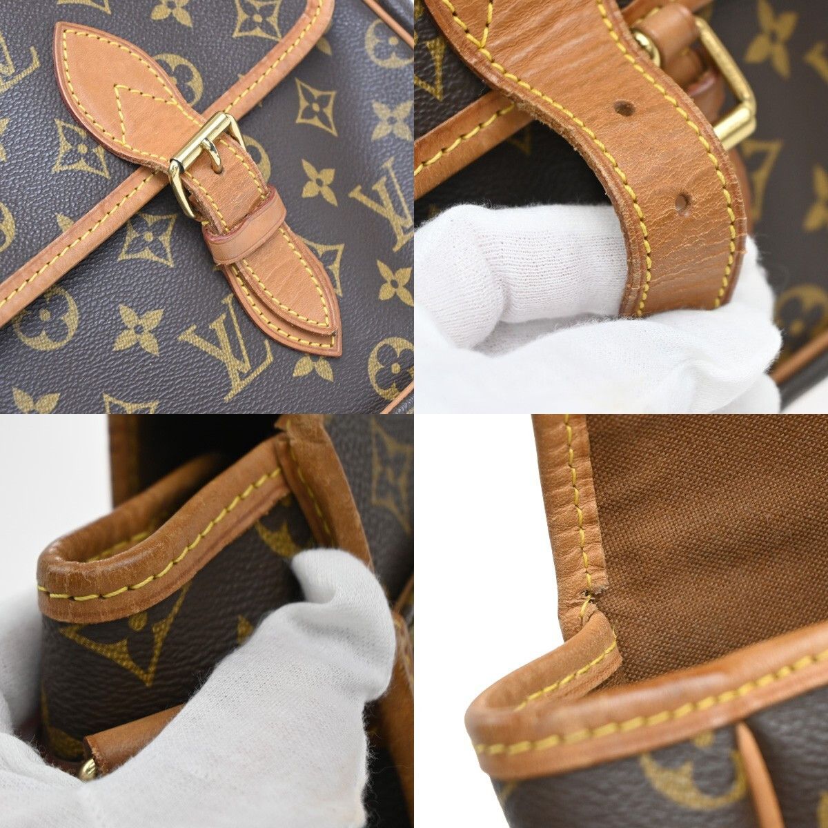 Louis Vuitton Louis Vuitton Sac Gibeciere Messenger Bag Monogram Canvas Size ONE SIZE - 10 Thumbnail