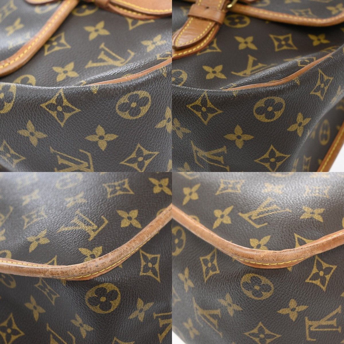 Louis Vuitton Louis Vuitton Sac Gibeciere Messenger Bag Monogram Canvas Size ONE SIZE - 9 Thumbnail