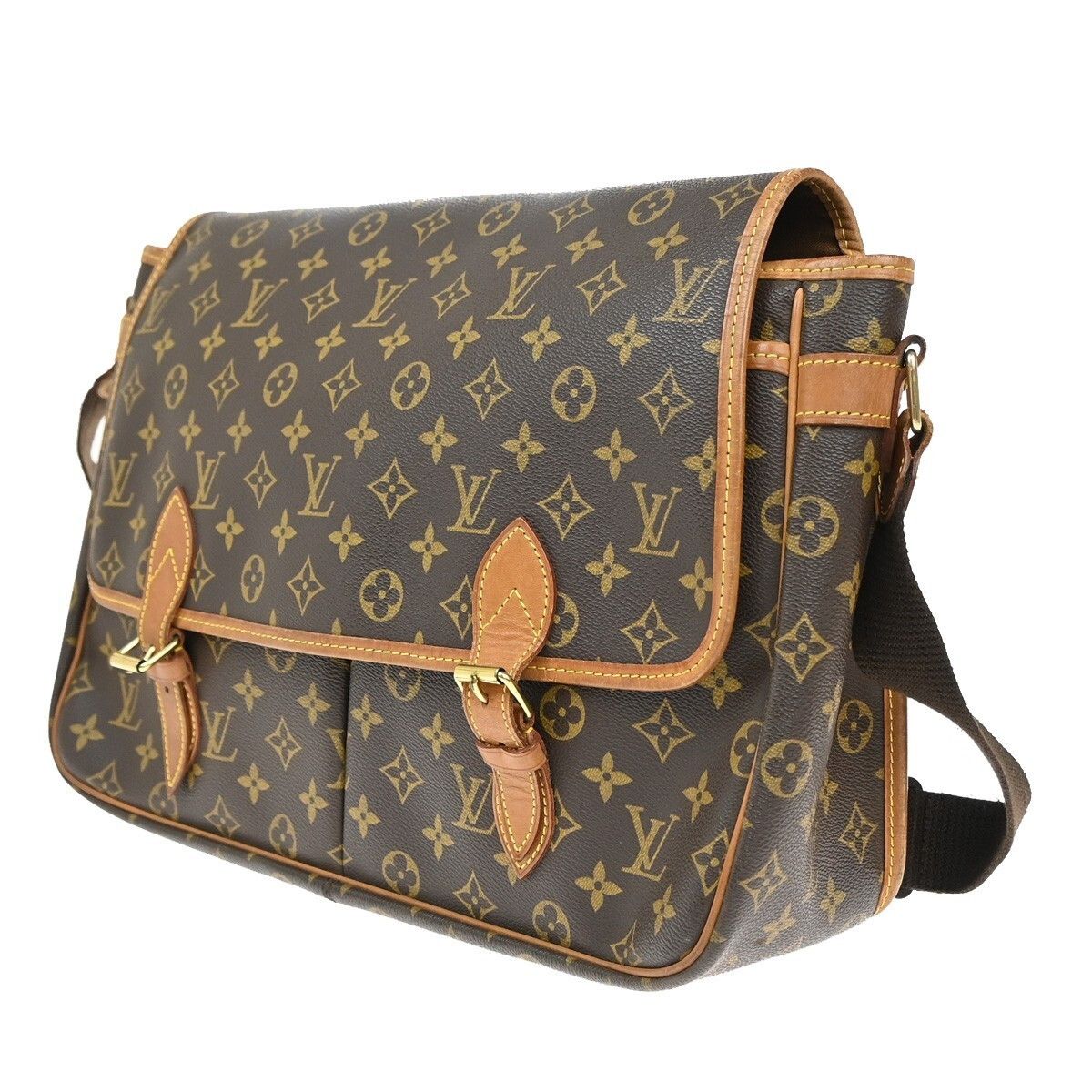Louis Vuitton Louis Vuitton Sac Gibeciere Messenger Bag Monogram Canvas Size ONE SIZE - 3 Thumbnail