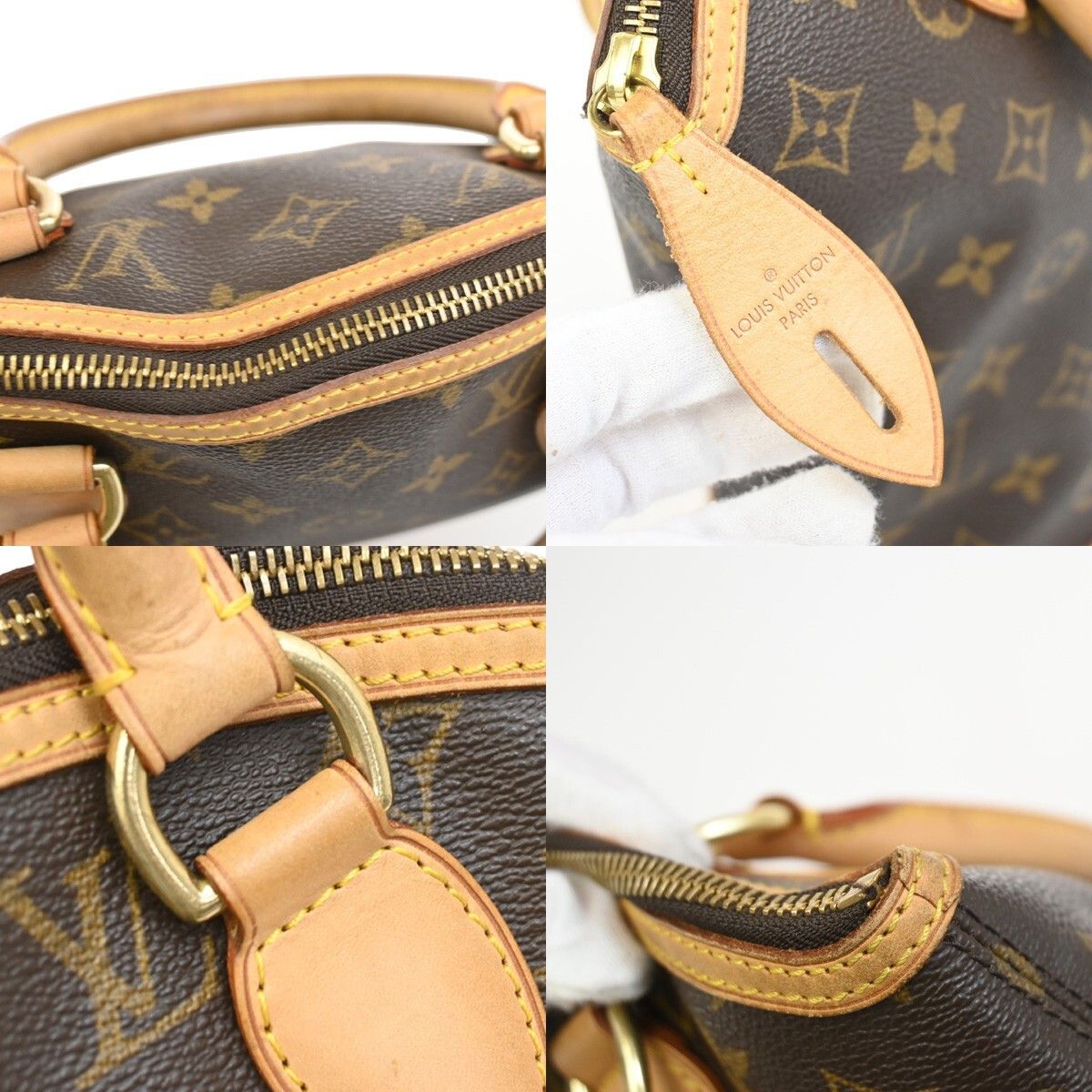 Louis Vuitton Louis Vuitton Lockit Handbag Monogram Canvas Size ONE SIZE - 10 Thumbnail