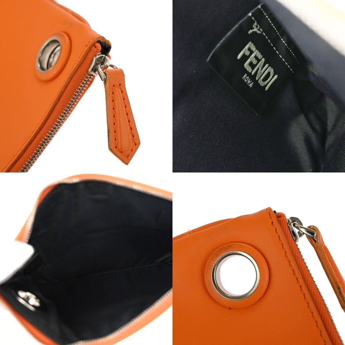 Fendi Fendi Triplette Pouch Set Calfskin Size ONE SIZE - 5 Thumbnail