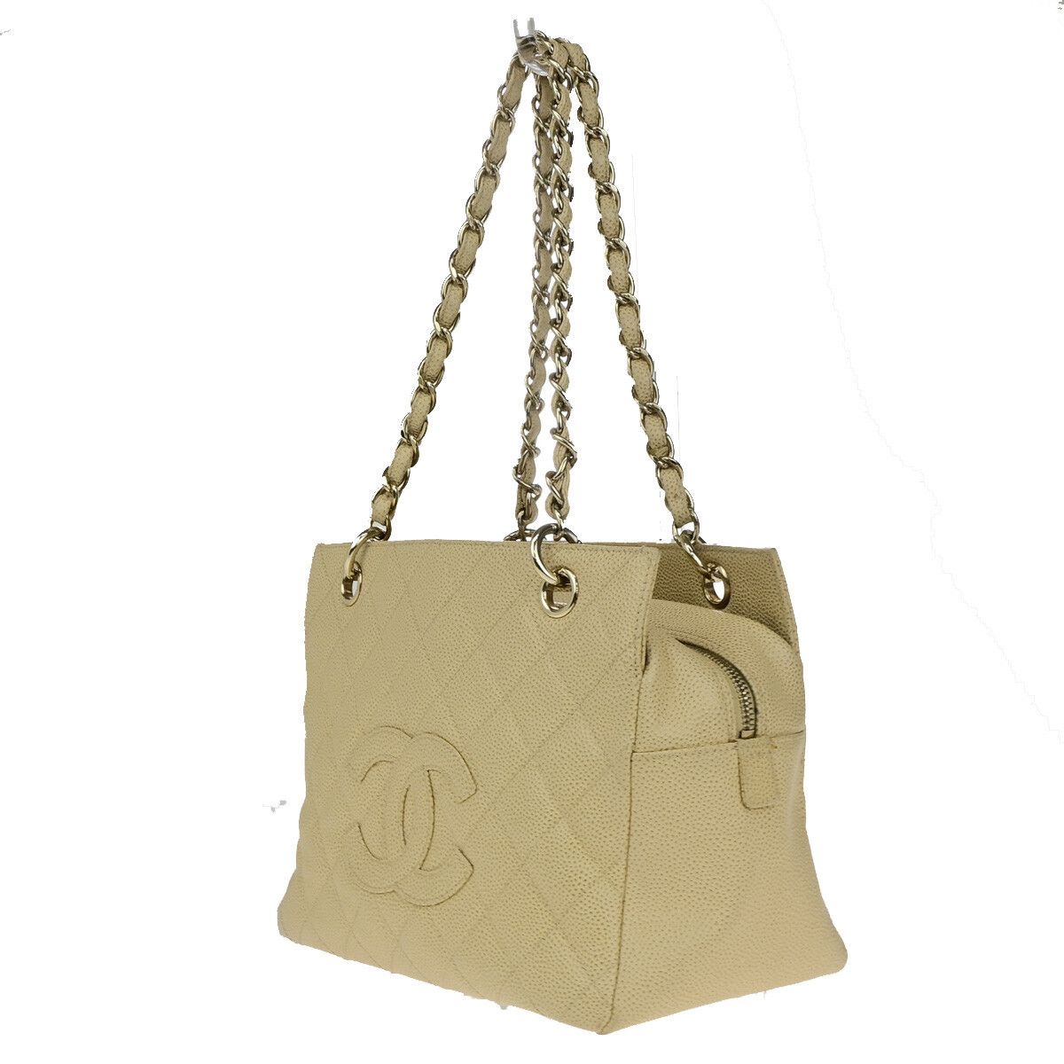 Chanel Chanel Petite Timeless Tote Stitched Calfskin Size ONE SIZE - 3 Thumbnail
