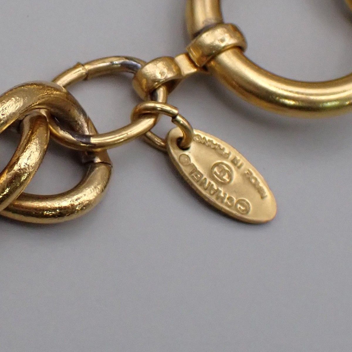 Chanel Chanel Vintage Rue Cambon Chain Charm Bracelet Metal Size ONE SIZE - 6 Thumbnail