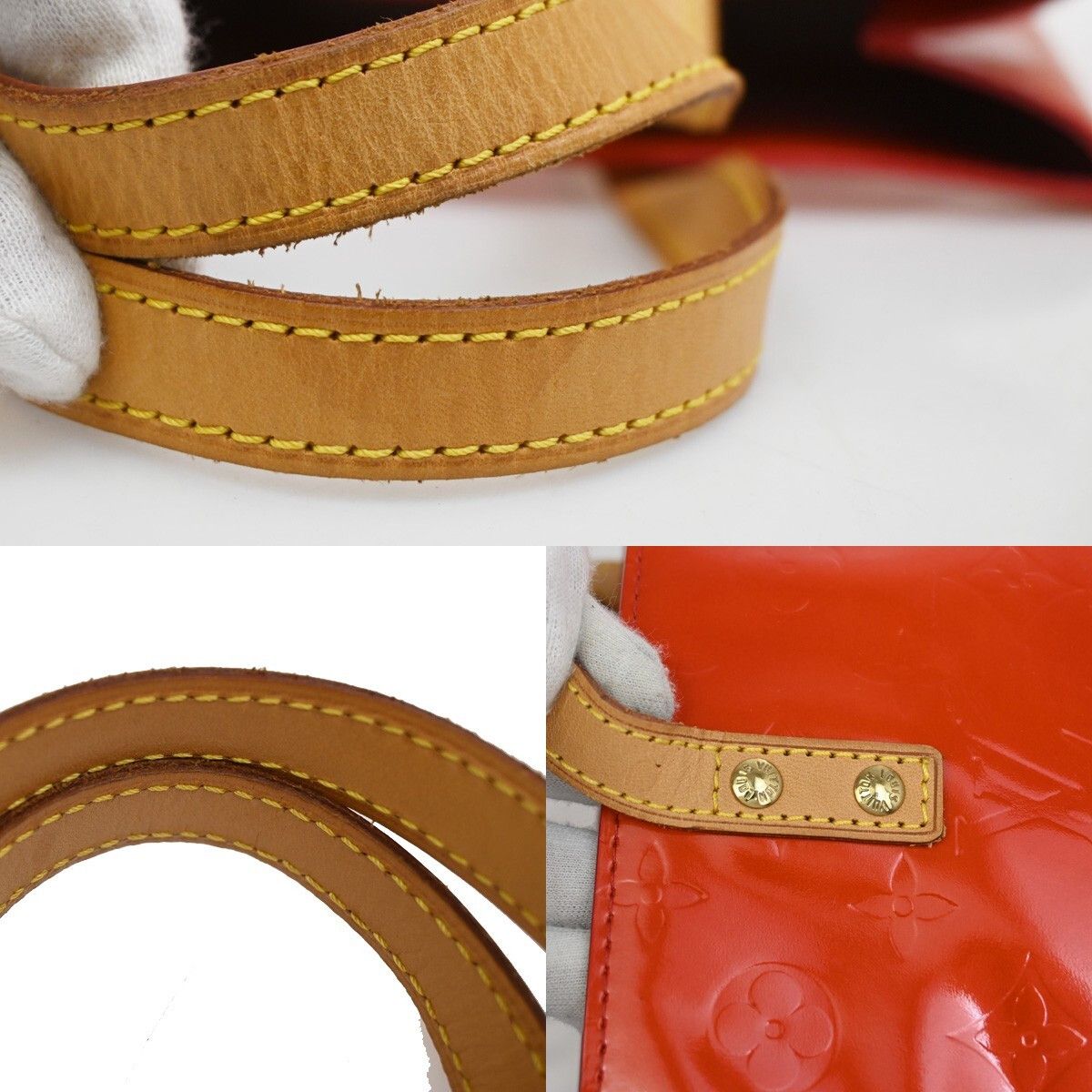 Louis Vuitton Louis Vuitton Reade Handbag Monogram Vernis Size ONE SIZE - 10 Thumbnail