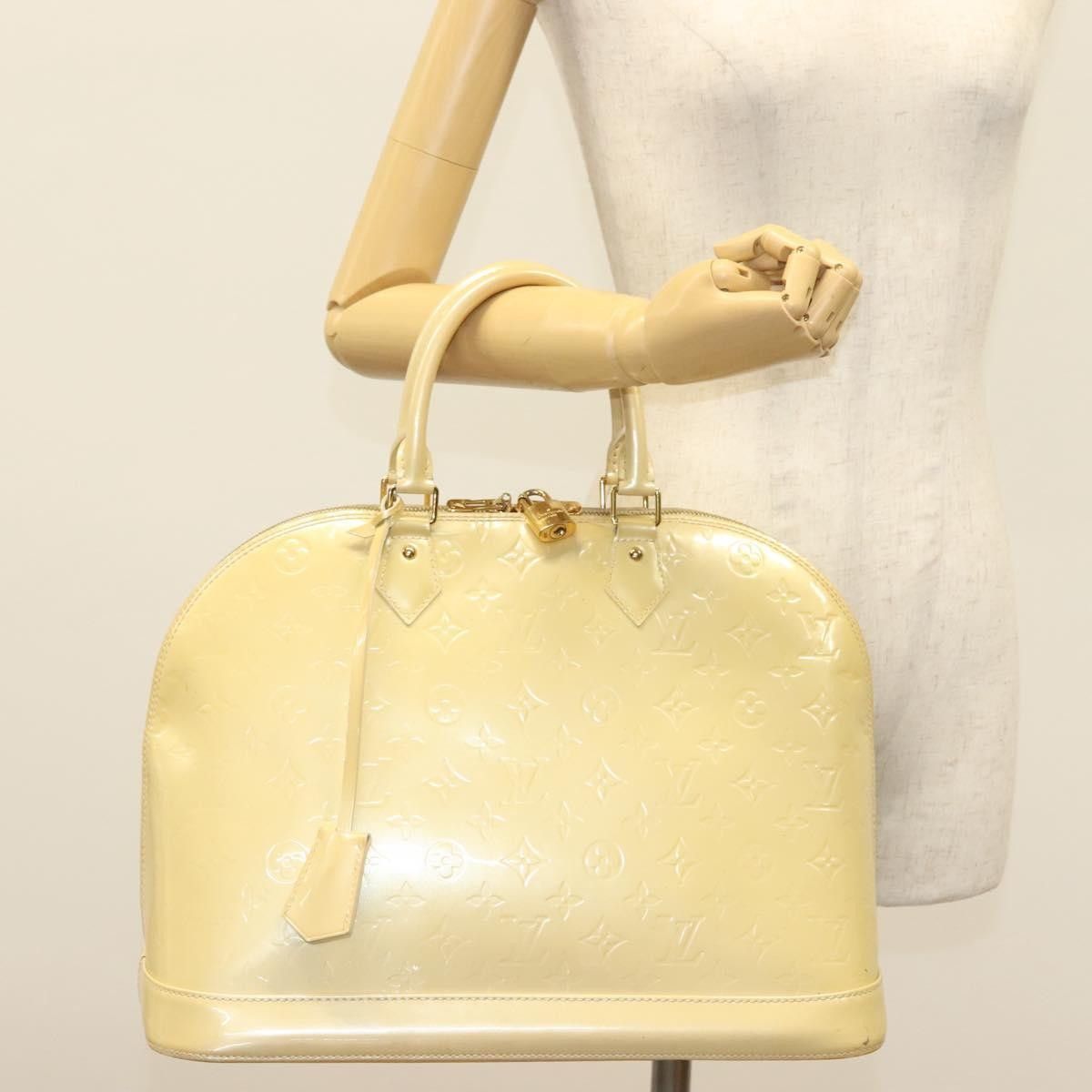 Louis Vuitton Louis Vuitton Alma Handbag Monogram Vernis Size ONE SIZE - 15 Thumbnail