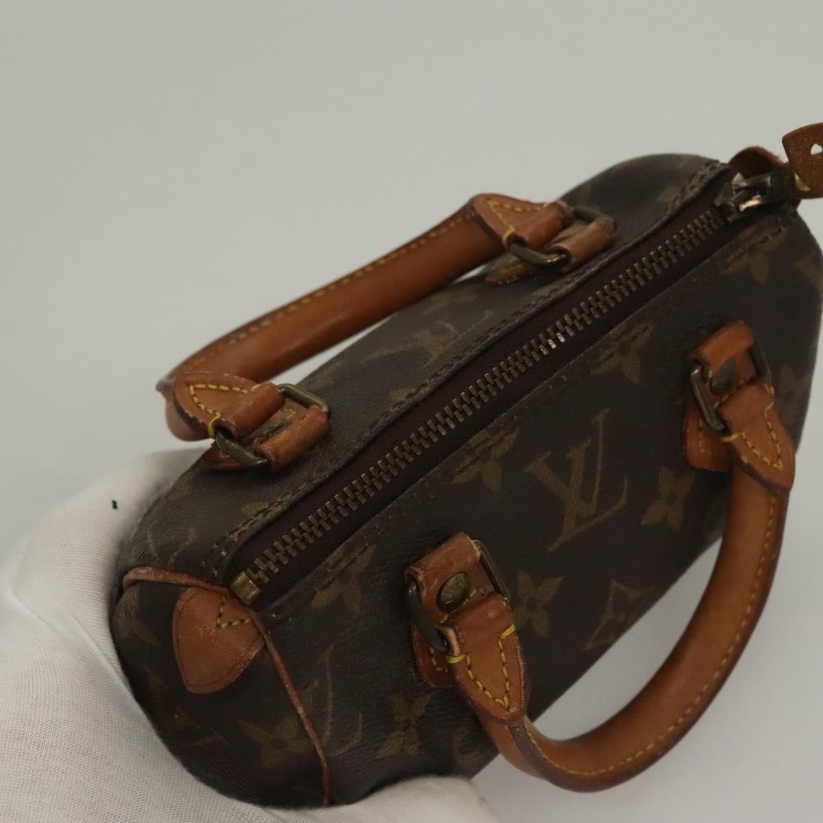 Louis Vuitton Louis Vuitton Speedy Mini HL Handbag Monogram Canvas Size ONE SIZE - 12 Thumbnail